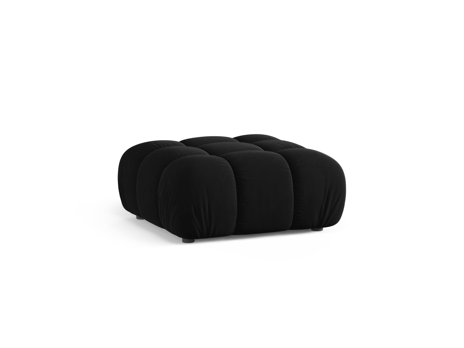 Velvet Pouf, "Bellis", 1 Seat, 94x94x43