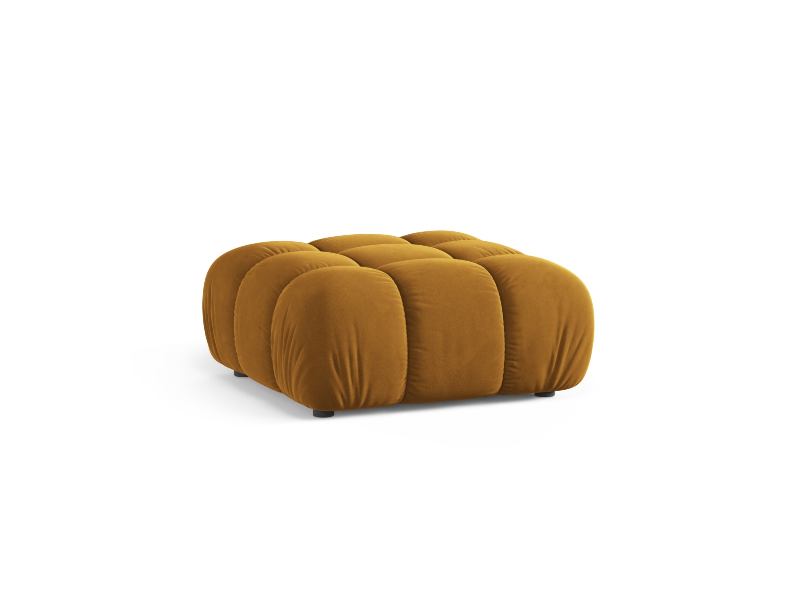 Velvet Pouf, "Bellis", 1 Seat, 94x94x43