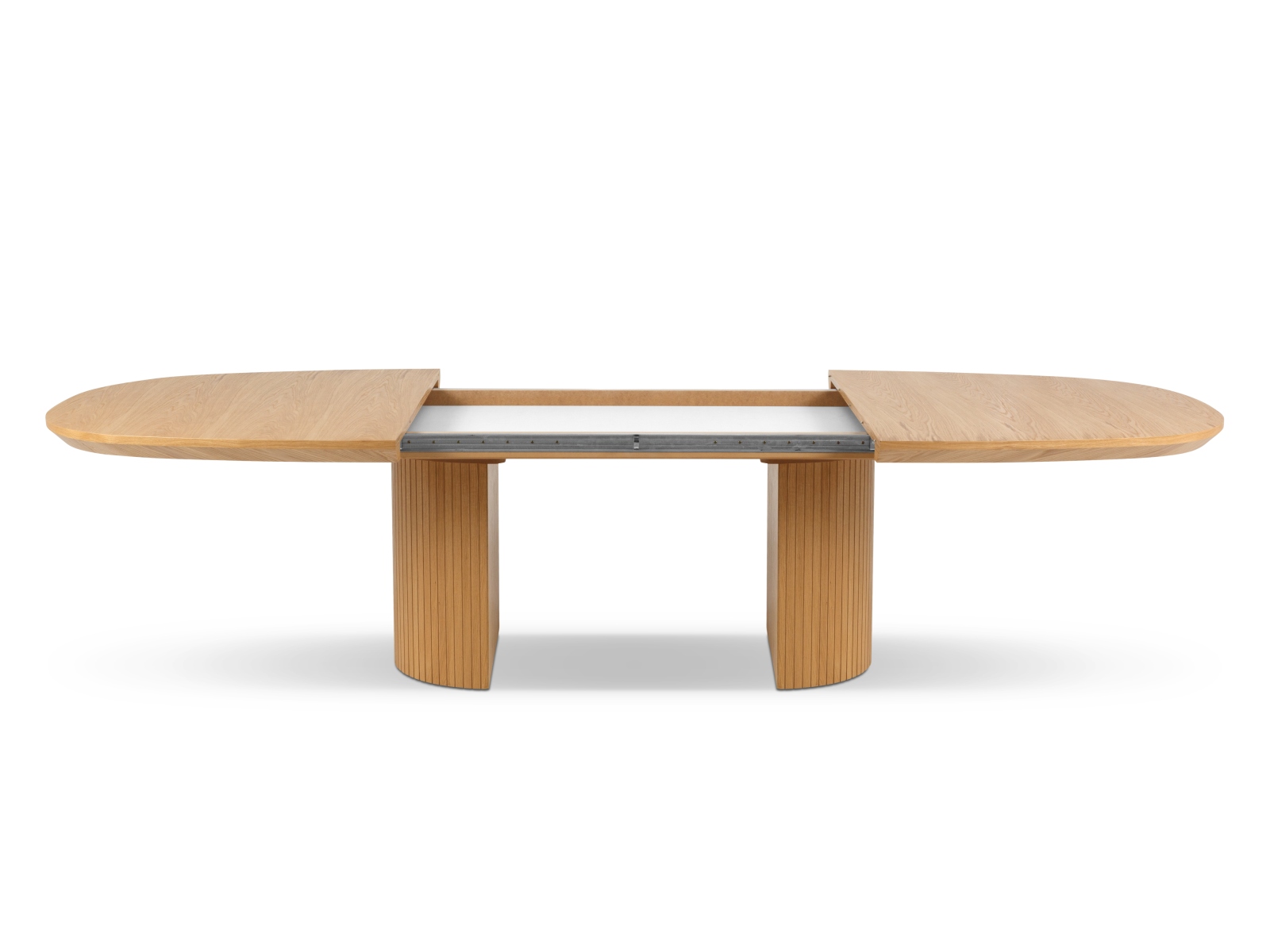Extendable Table, "Nido", 12 Seats, Light Brown, 200/300x110x75