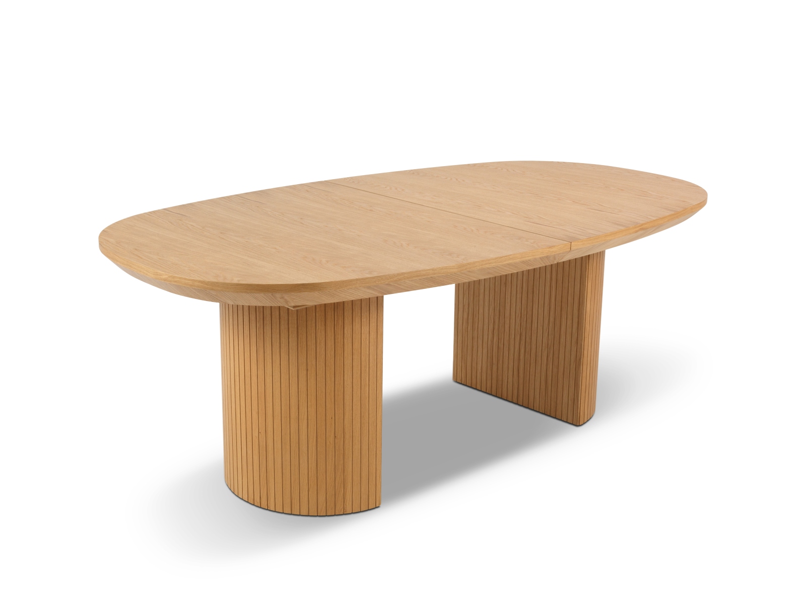 Extendable Table, "Nido", 12 Seats, Light Brown, 200/300x110x75