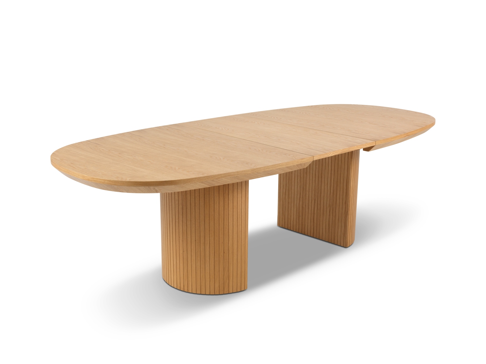 Extendable Table, "Nido", 12 Seats, Light Brown, 200/300x110x75