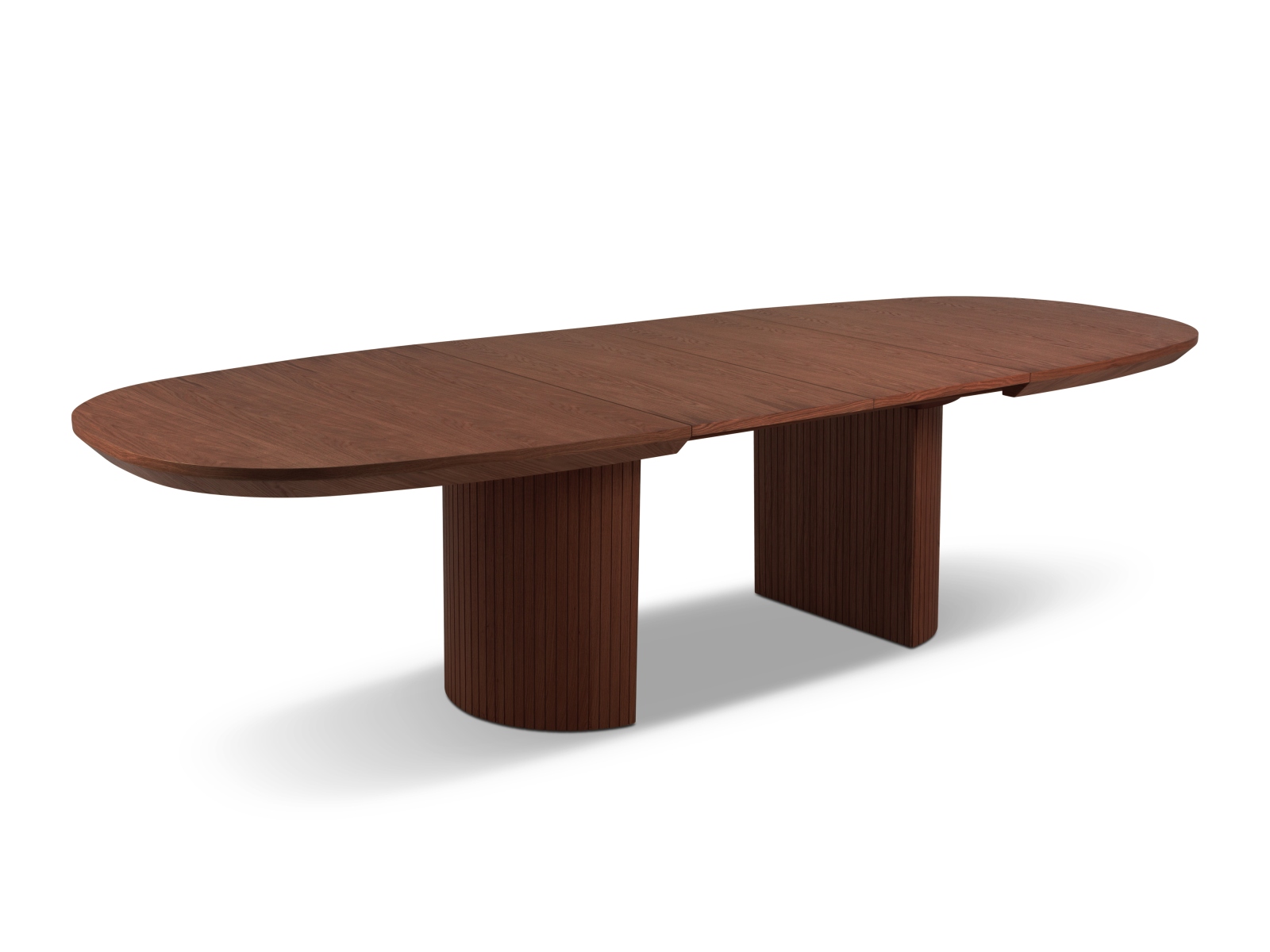 Extendable Table, "Nido", 12 Seats, Light Brown, 200/300x110x75