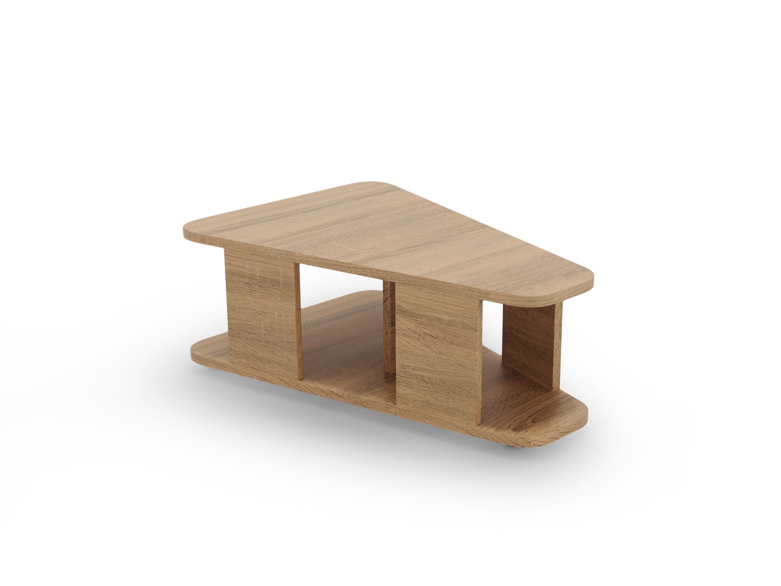 Coffee Table, "Miley", Light Brown, 88x53x31