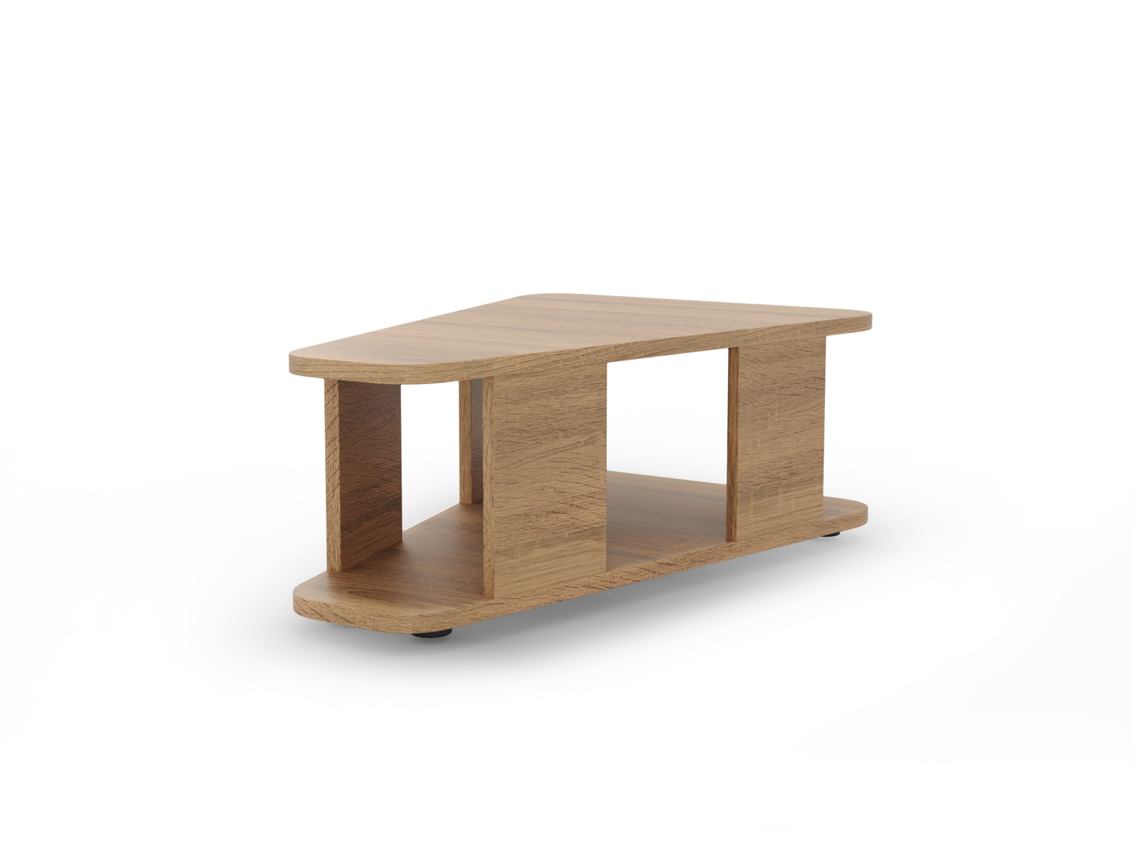 Coffee Table, "Miley", Light Brown, 88x53x31