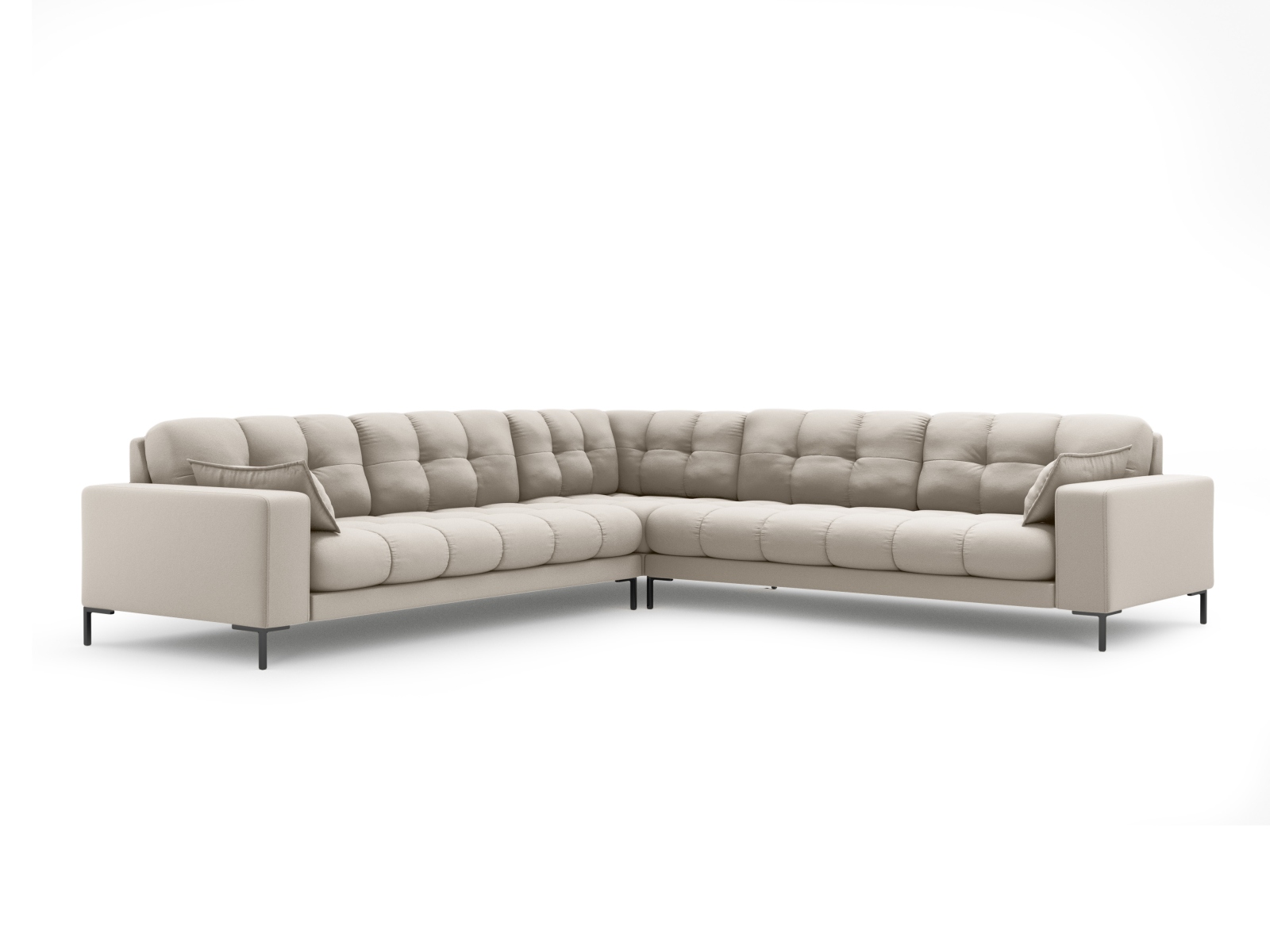Symmetrical Corner Sofa, "Mamaia", 6 Seats, 256x256x75