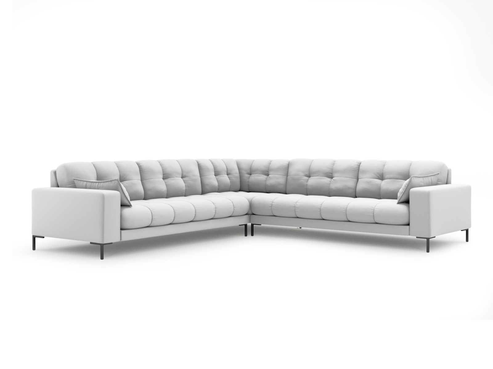 Symmetrical Corner Sofa, "Mamaia", 6 Seats, 256x256x75