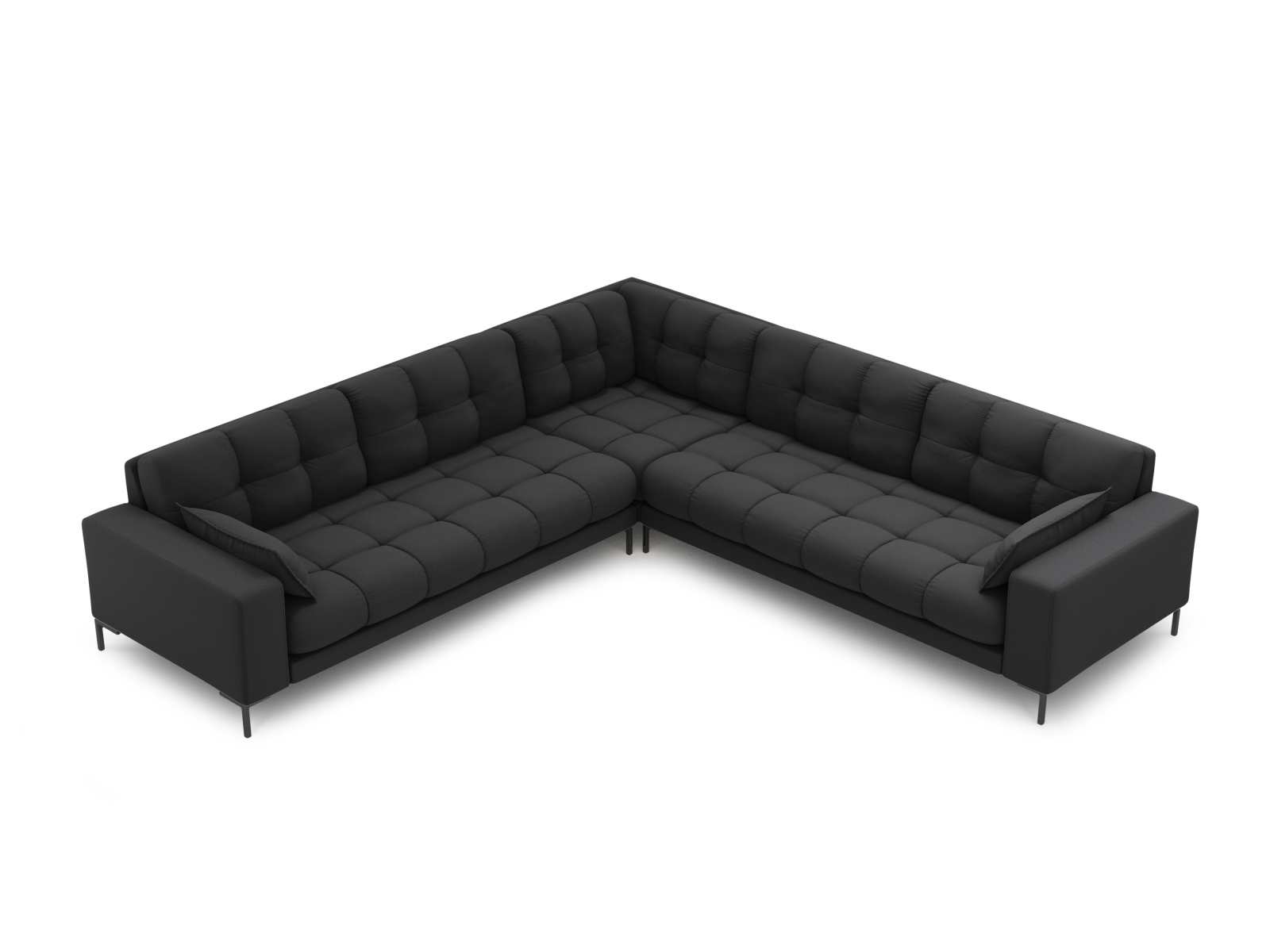 Symmetrical Corner Sofa, "Mamaia", 6 Seats, 256x256x75