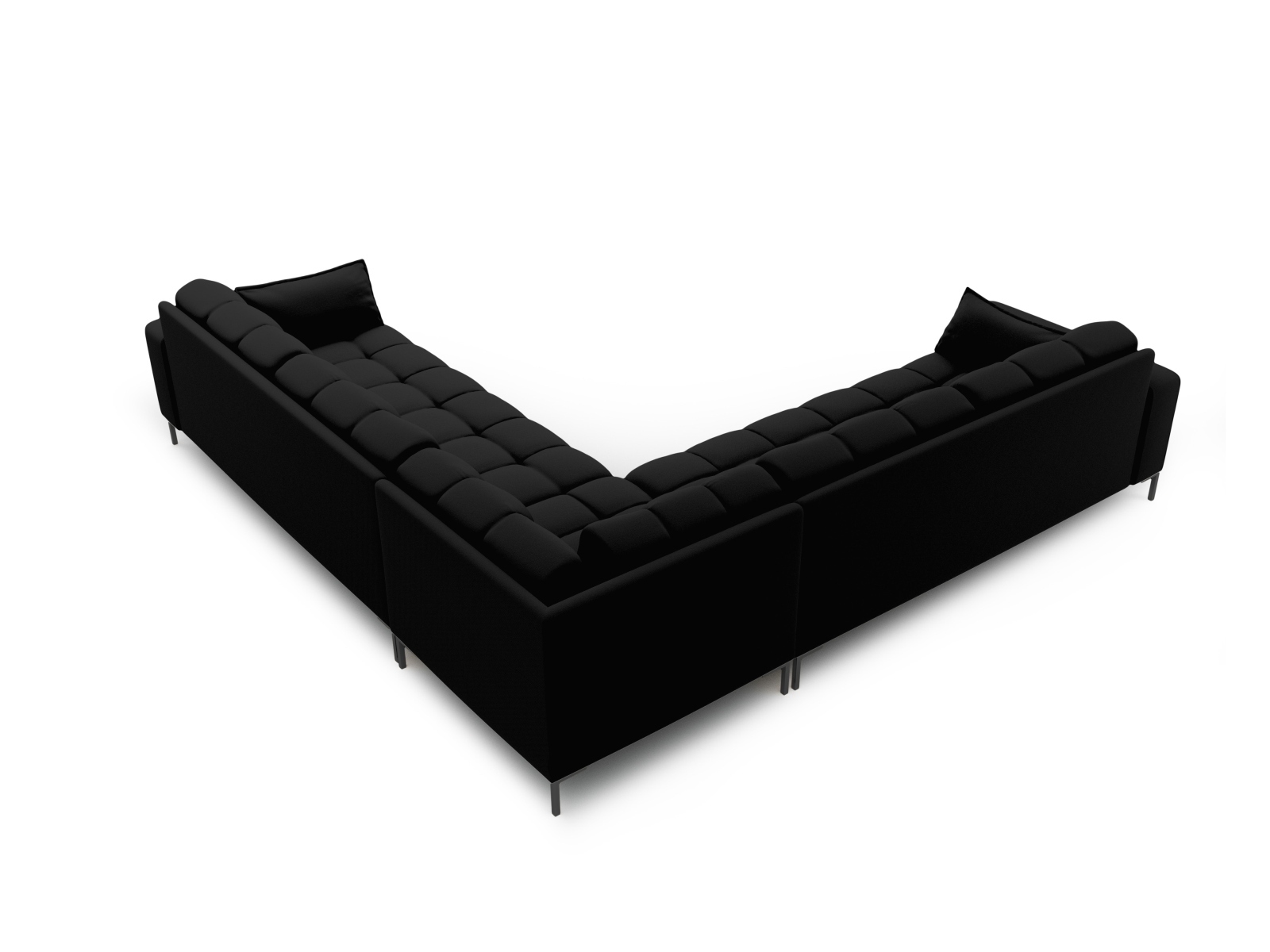 Symmetrical Corner Sofa, "Mamaia", 6 Seats, 256x256x75