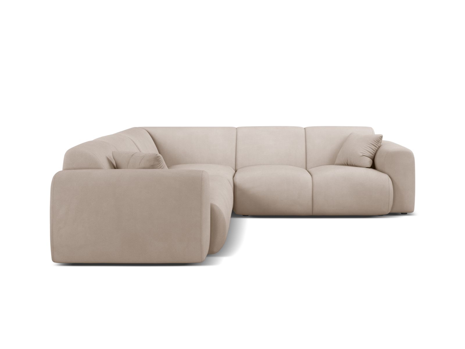 Symmetrical Corner Sofa, "Molino", 5 Seats, 252x252x72