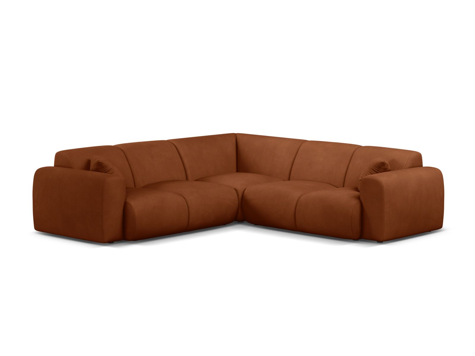 Symmetrical Corner Sofa, "Molino", 5 Seats, 252x252x72