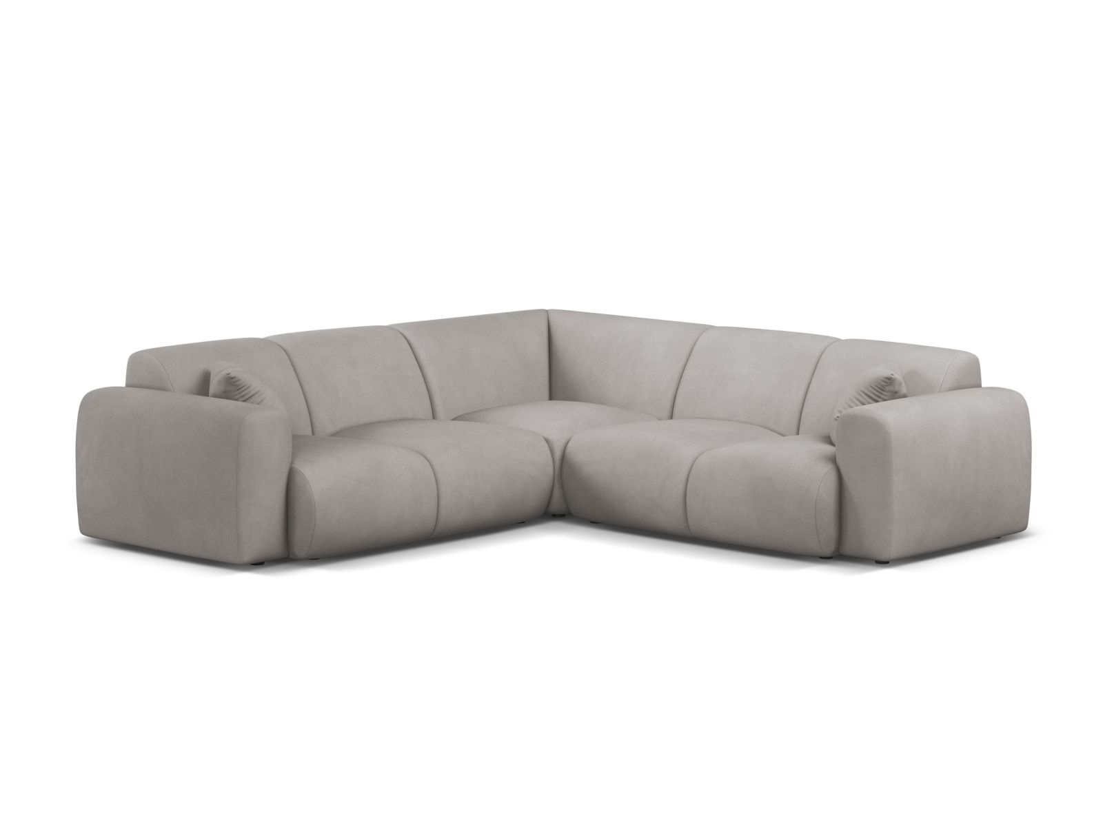 Symmetrical Corner Sofa, "Molino", 5 Seats, 252x252x72