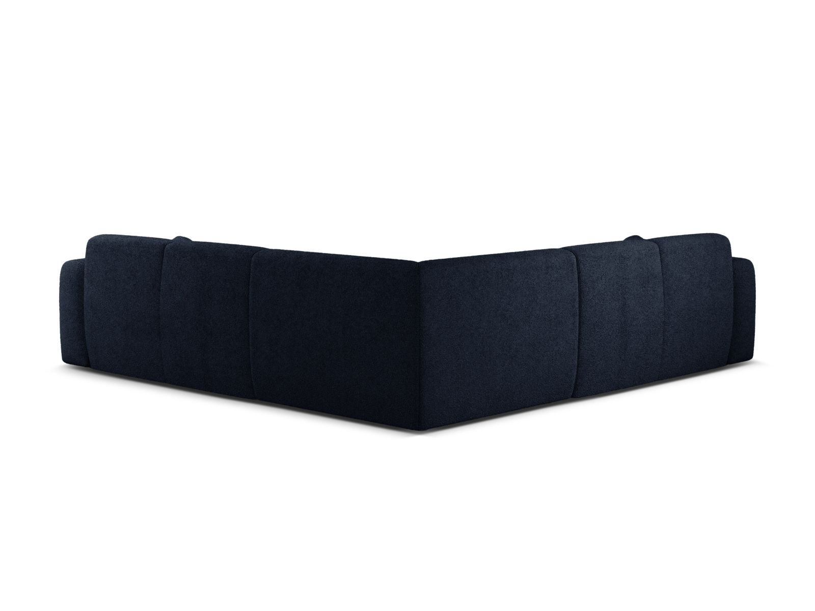 Boucle Symmetrical Corner Sofa, "Molino", 5 Seats, 252x252x72