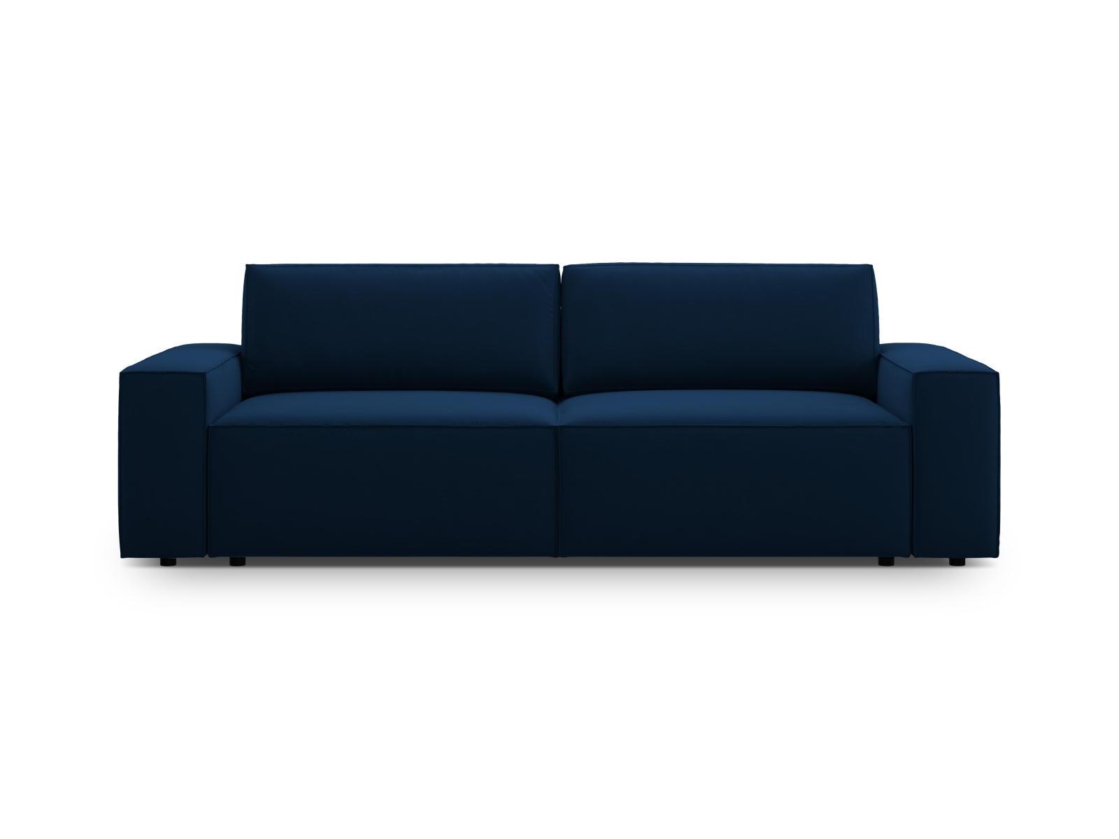 Velvet Sofa With Bed Function And Box, "Jodie", 3 Seats, 247x107x86