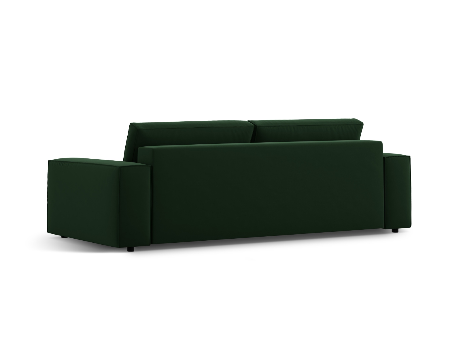 Velvet Sofa With Bed Function And Box, "Jodie", 3 Seats, 247x107x86
