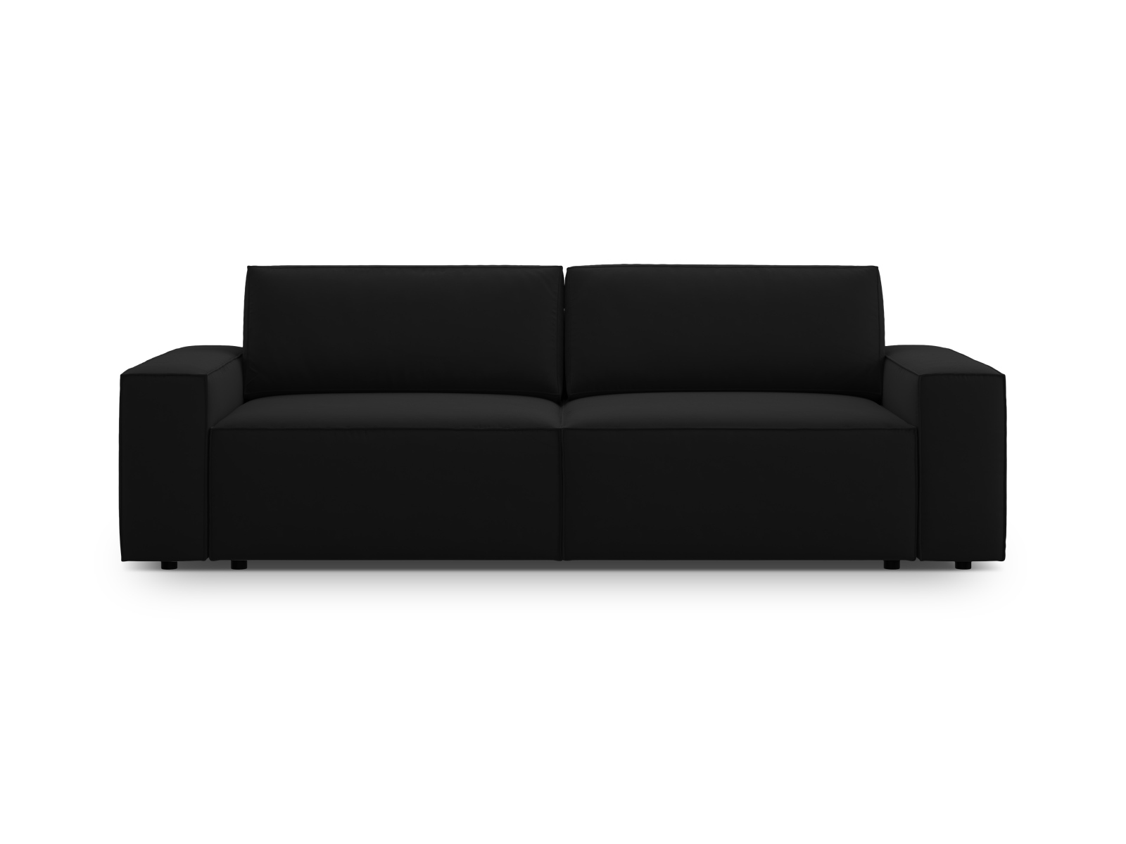 Velvet Sofa With Bed Function And Box, "Jodie", 3 Seats, 247x107x86