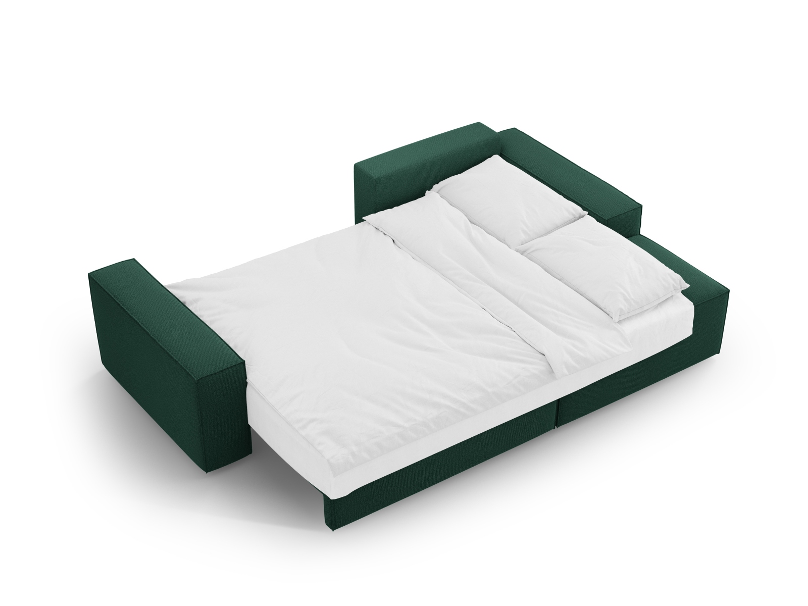 Right Corner Sofa With Bed Function And Box, "Jodie", 3 Seats, 246x151x86