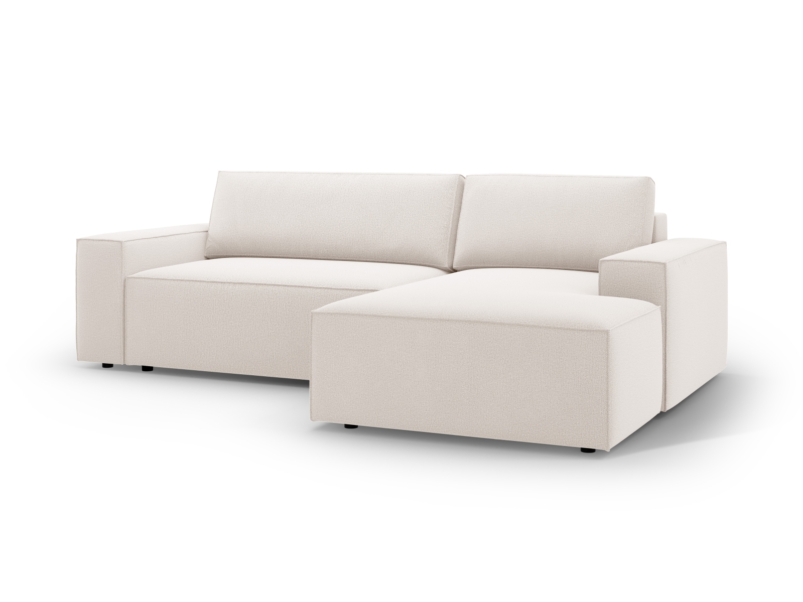 Right Corner Sofa With Bed Function And Box, "Jodie", 3 Seats, 246x151x86