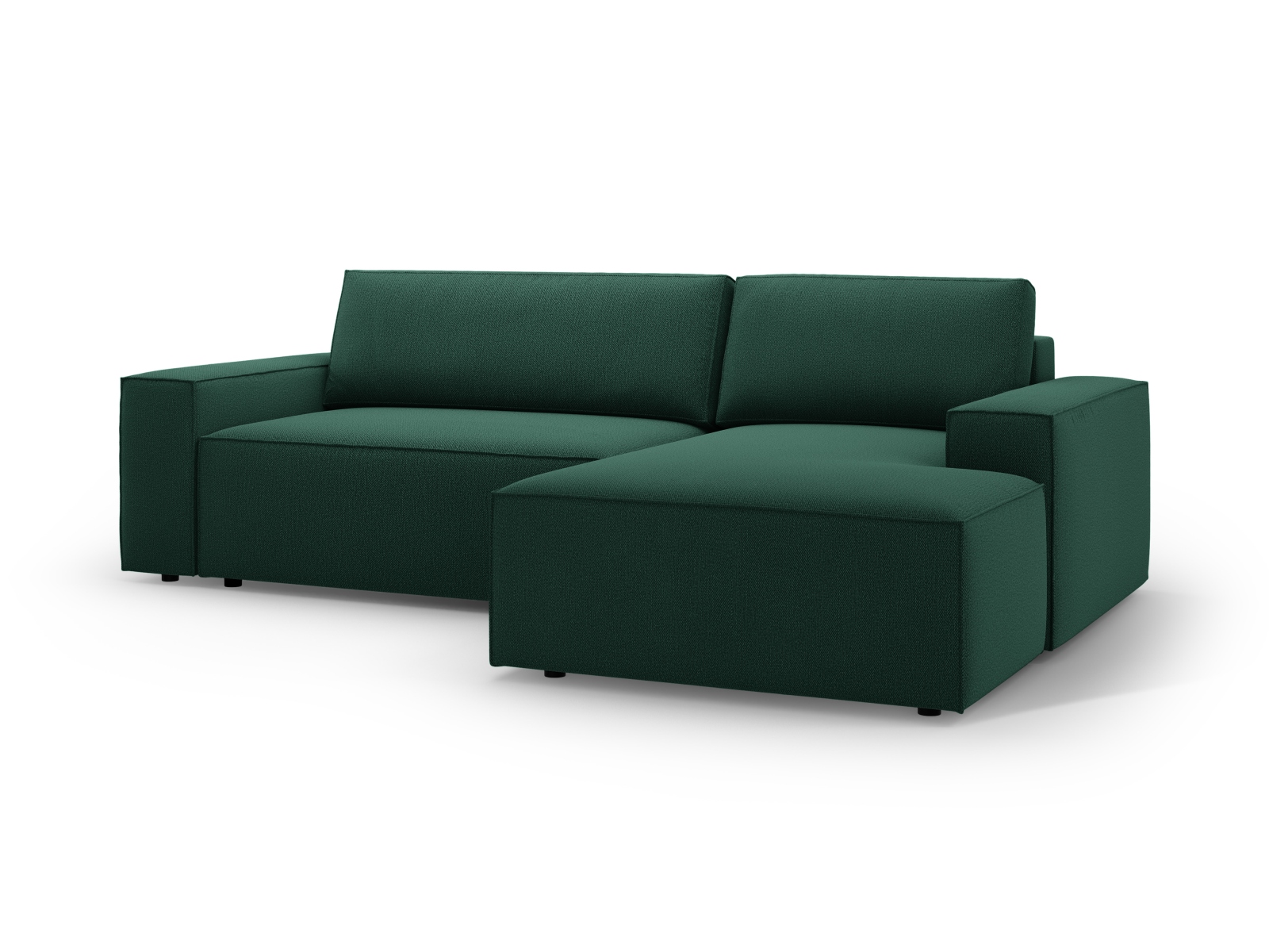 Right Corner Sofa With Bed Function And Box, "Jodie", 3 Seats, 246x151x86