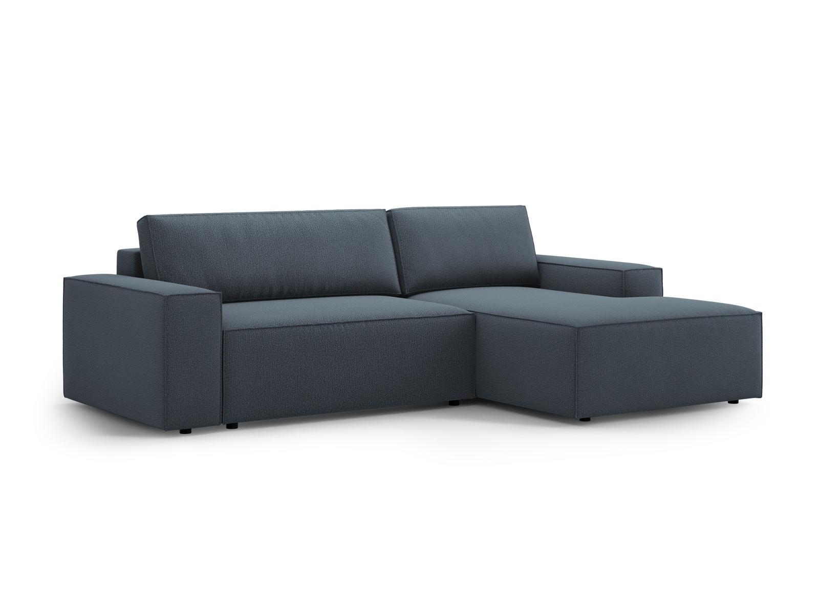 Right Corner Sofa With Bed Function And Box, "Jodie", 3 Seats, 246x151x86