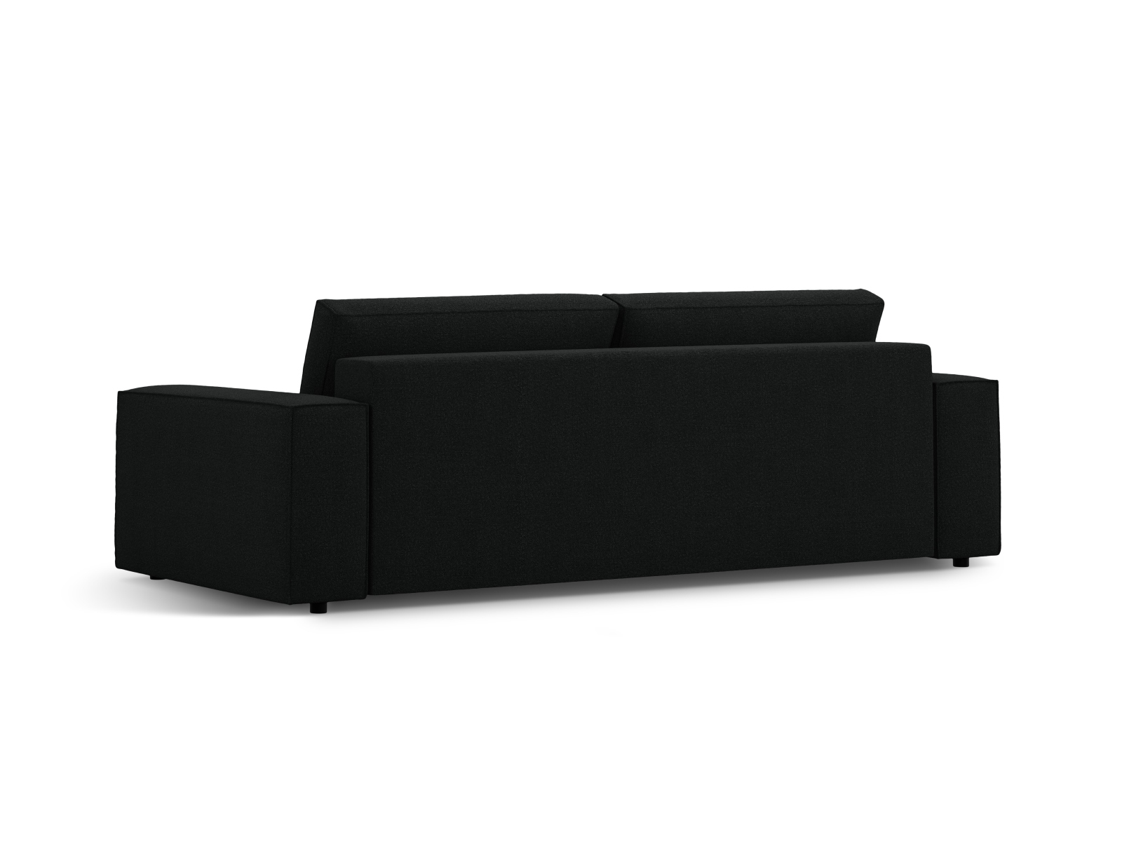 Boucle Sofa With Bed Function And Box, "Jodie", 3 Seats, 247x107x86