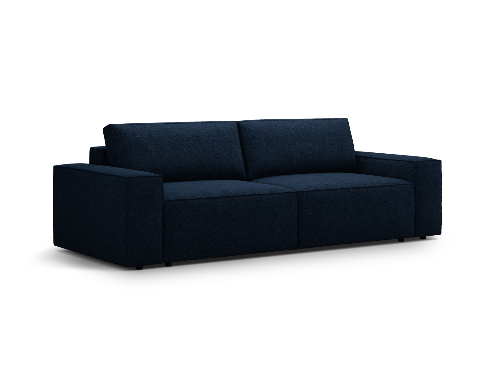 Boucle Sofa With Bed Function And Box, "Jodie", 3 Seats, 247x107x86