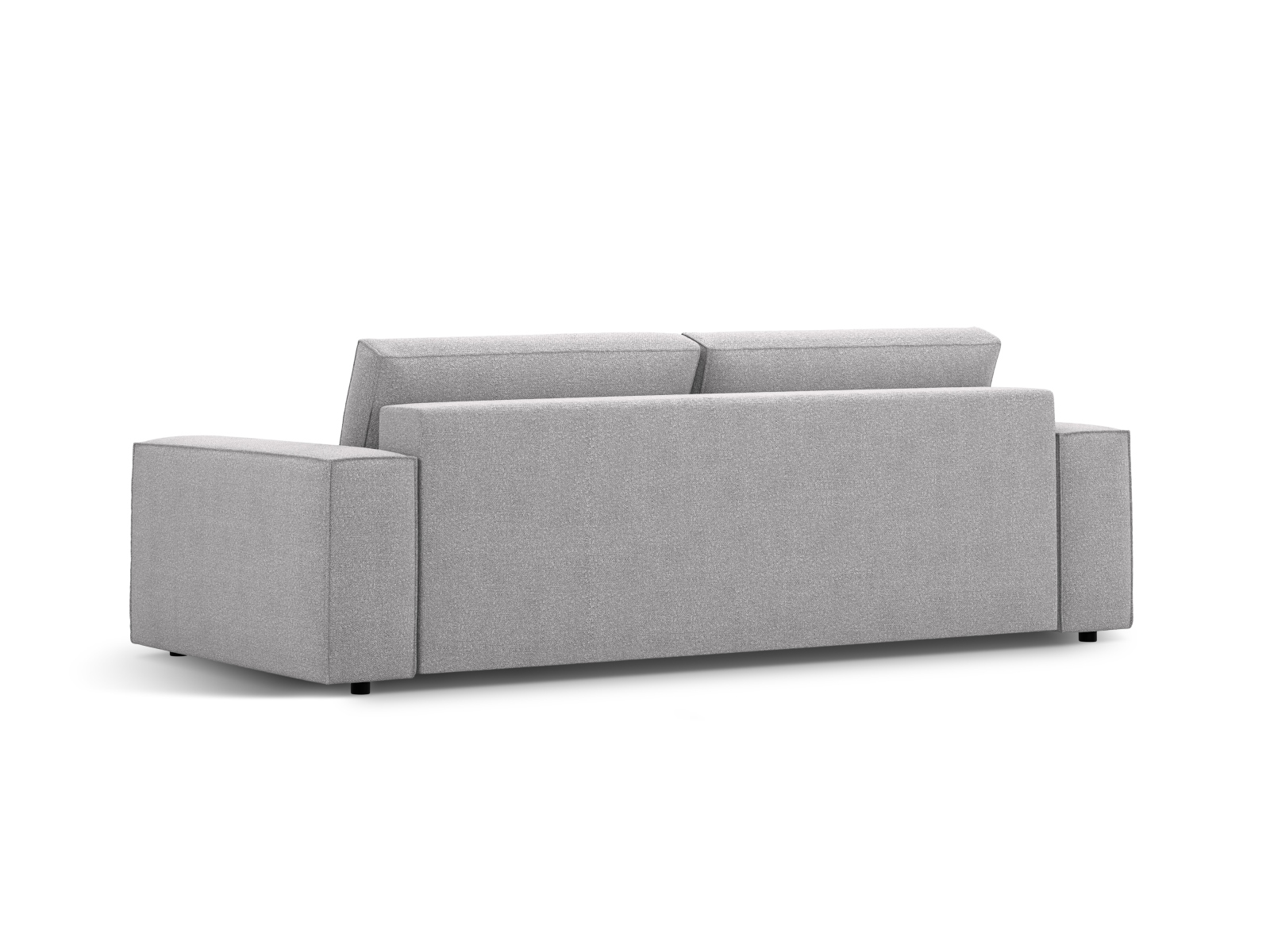 Boucle Sofa With Bed Function And Box, "Jodie", 3 Seats, 247x107x86