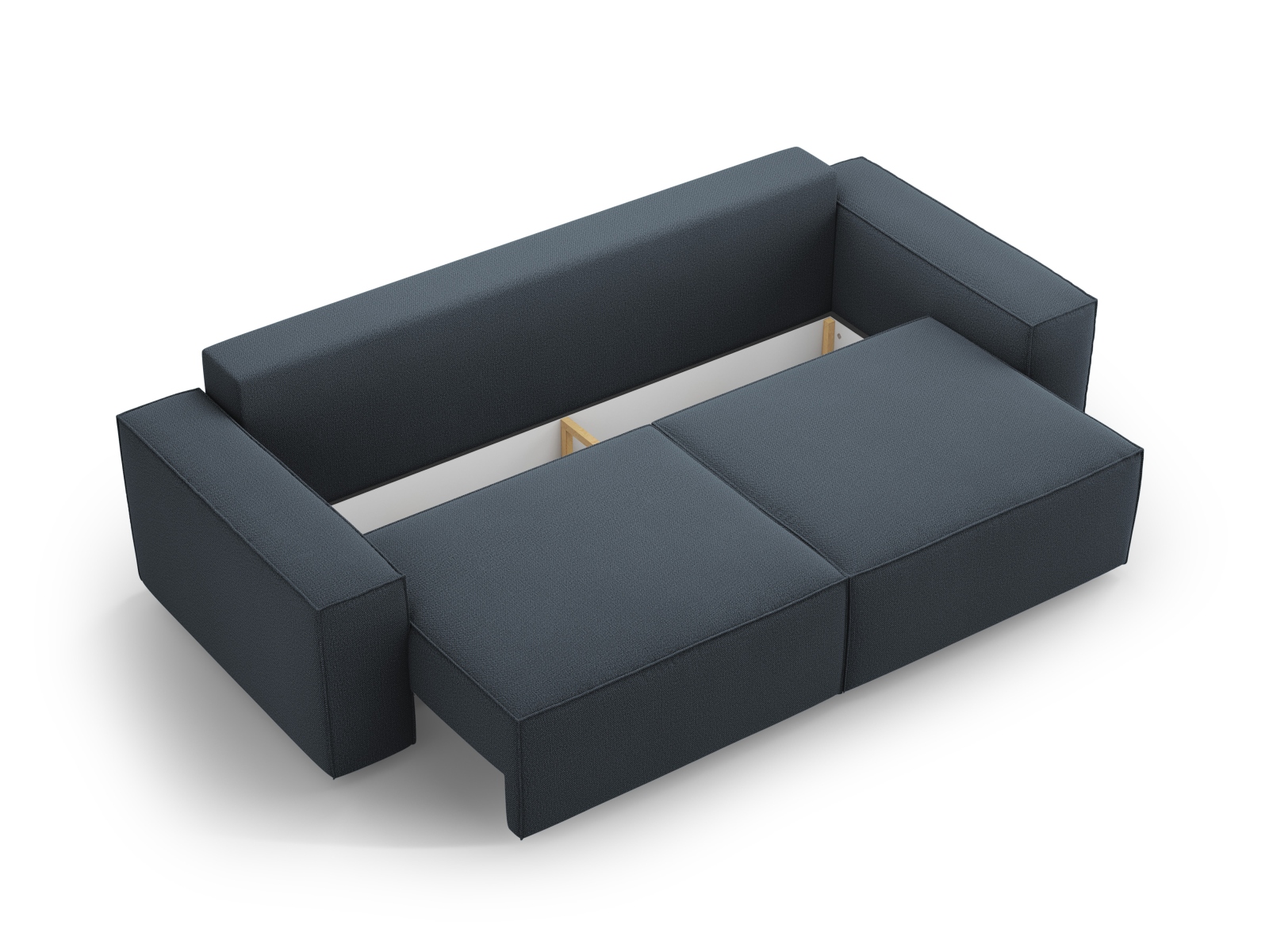 Sofa With Bed Function And Box, "Jodie", 3 Seats, 247x107x86