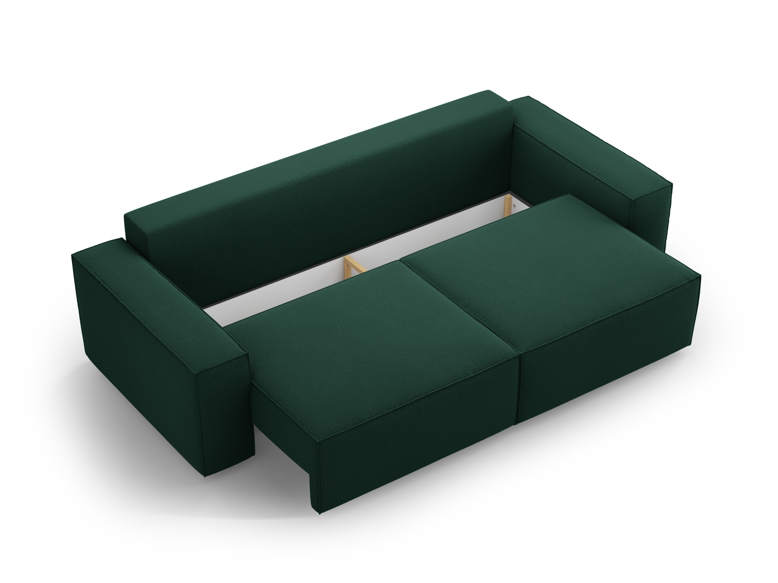 Sofa With Bed Function And Box, "Jodie", 3 Seats, 247x107x86