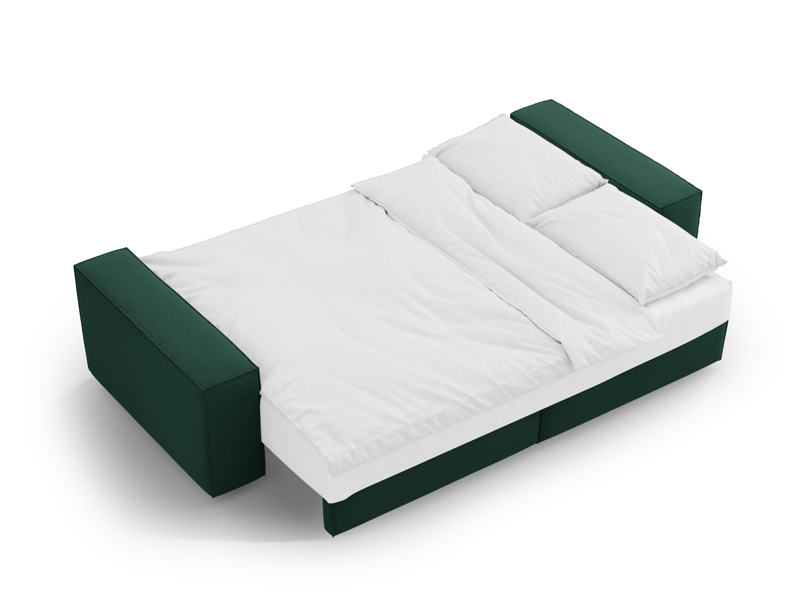 Sofa With Bed Function And Box, "Jodie", 3 Seats, 247x107x86