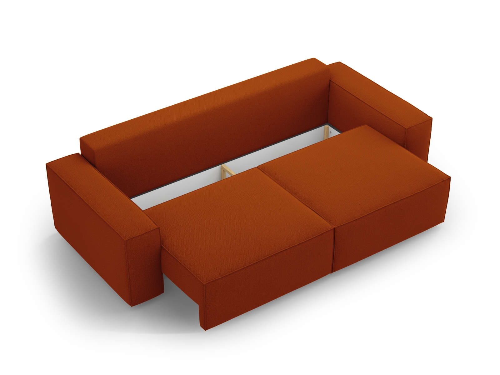 Sofa With Bed Function And Box, "Jodie", 3 Seats, 247x107x86