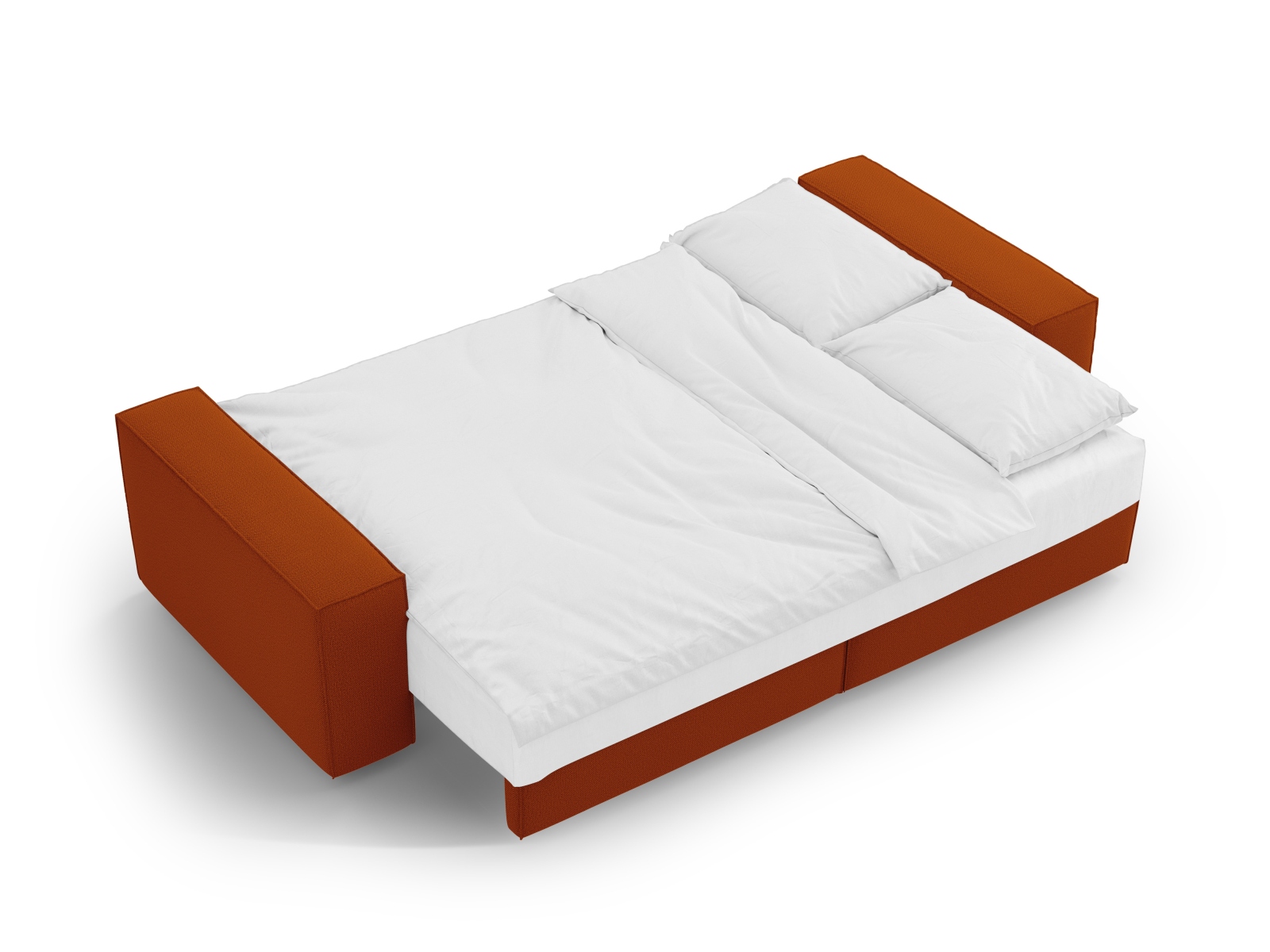 Sofa With Bed Function And Box, "Jodie", 3 Seats, 247x107x86