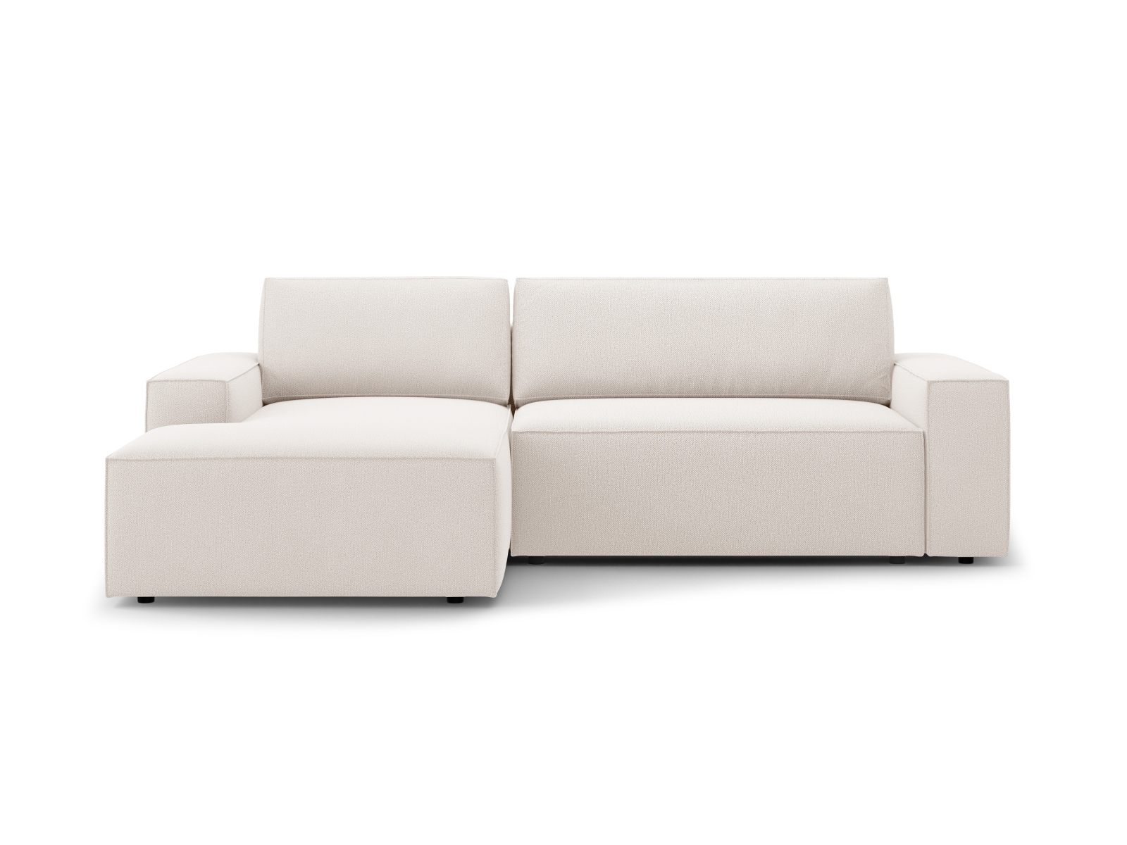 Left Corner Sofa With Bed Function And Box, "Jodie", 3 Seats, 246x151x86