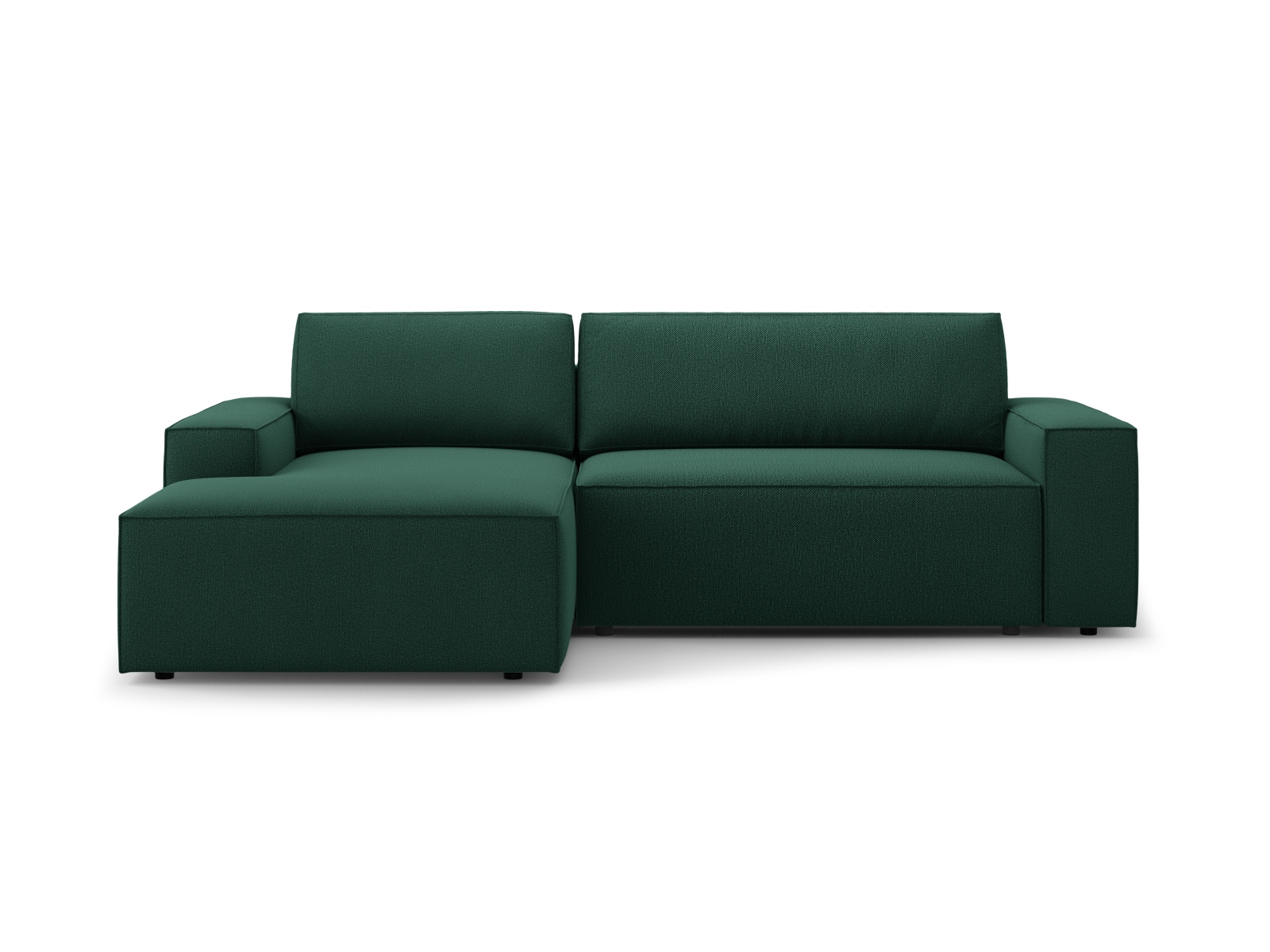 Left Corner Sofa With Bed Function And Box, "Jodie", 3 Seats, 246x151x86