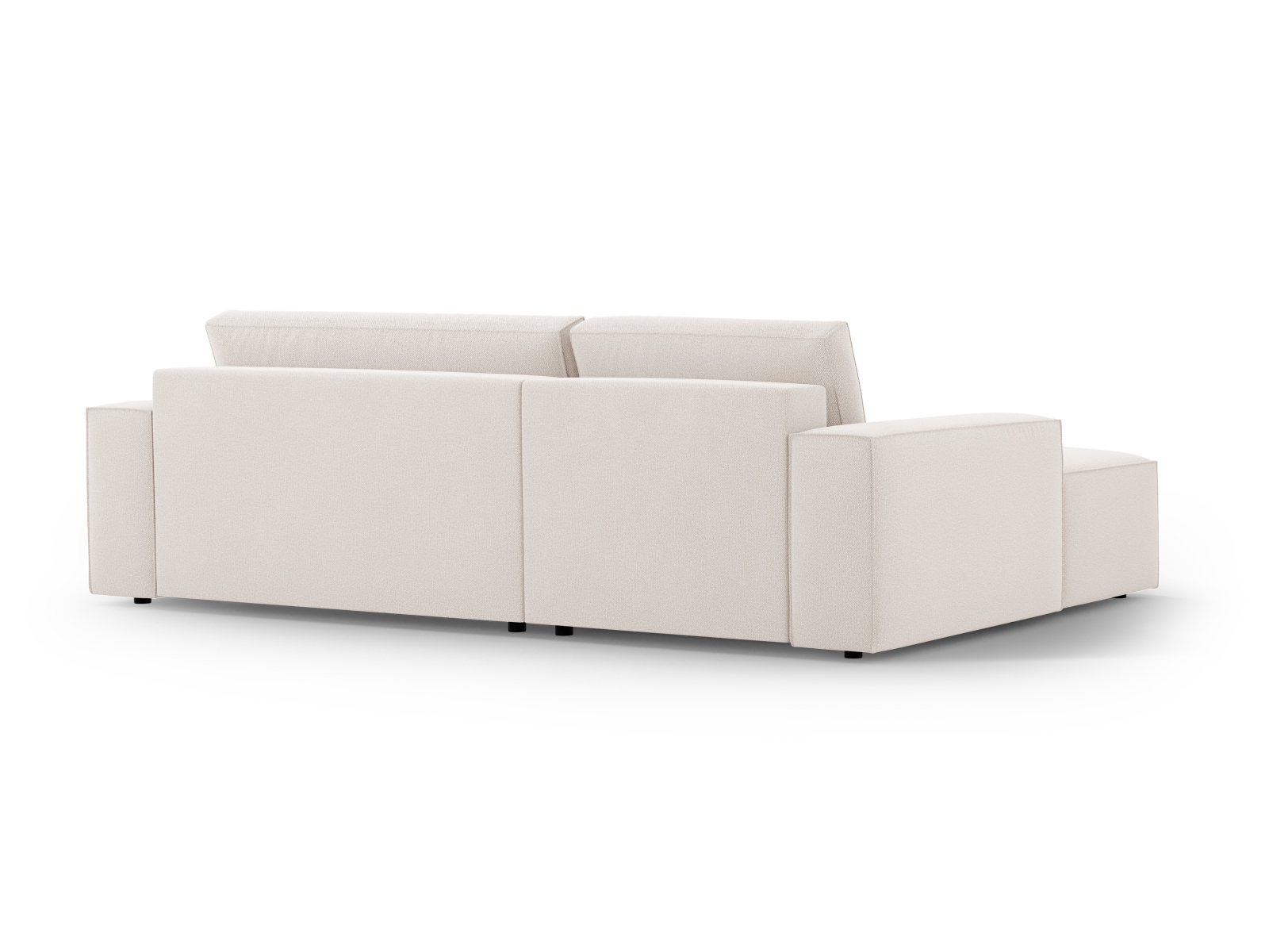 Left Corner Sofa With Bed Function And Box, "Jodie", 3 Seats, 246x151x86