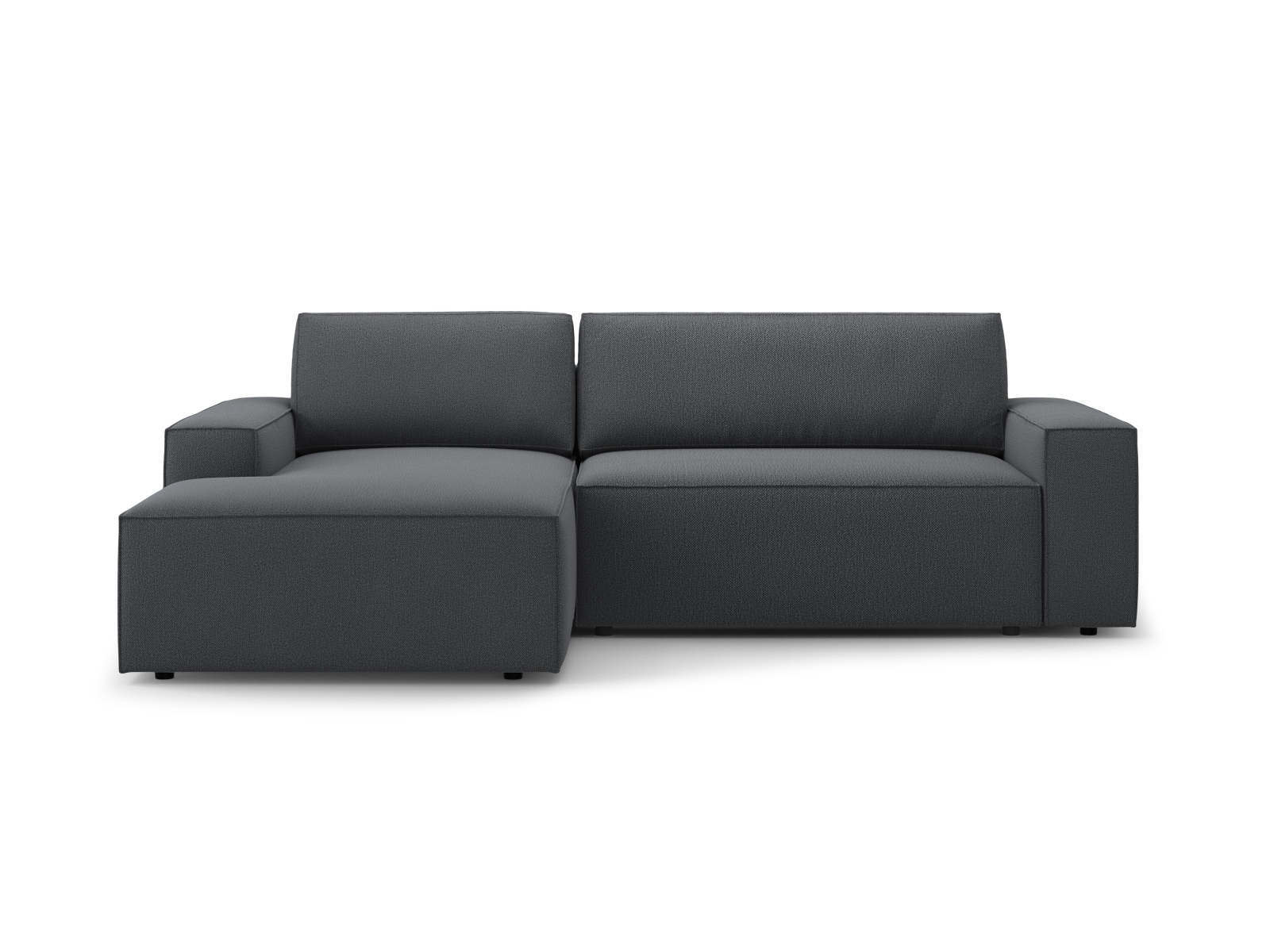 Left Corner Sofa With Bed Function And Box, "Jodie", 3 Seats, 246x151x86