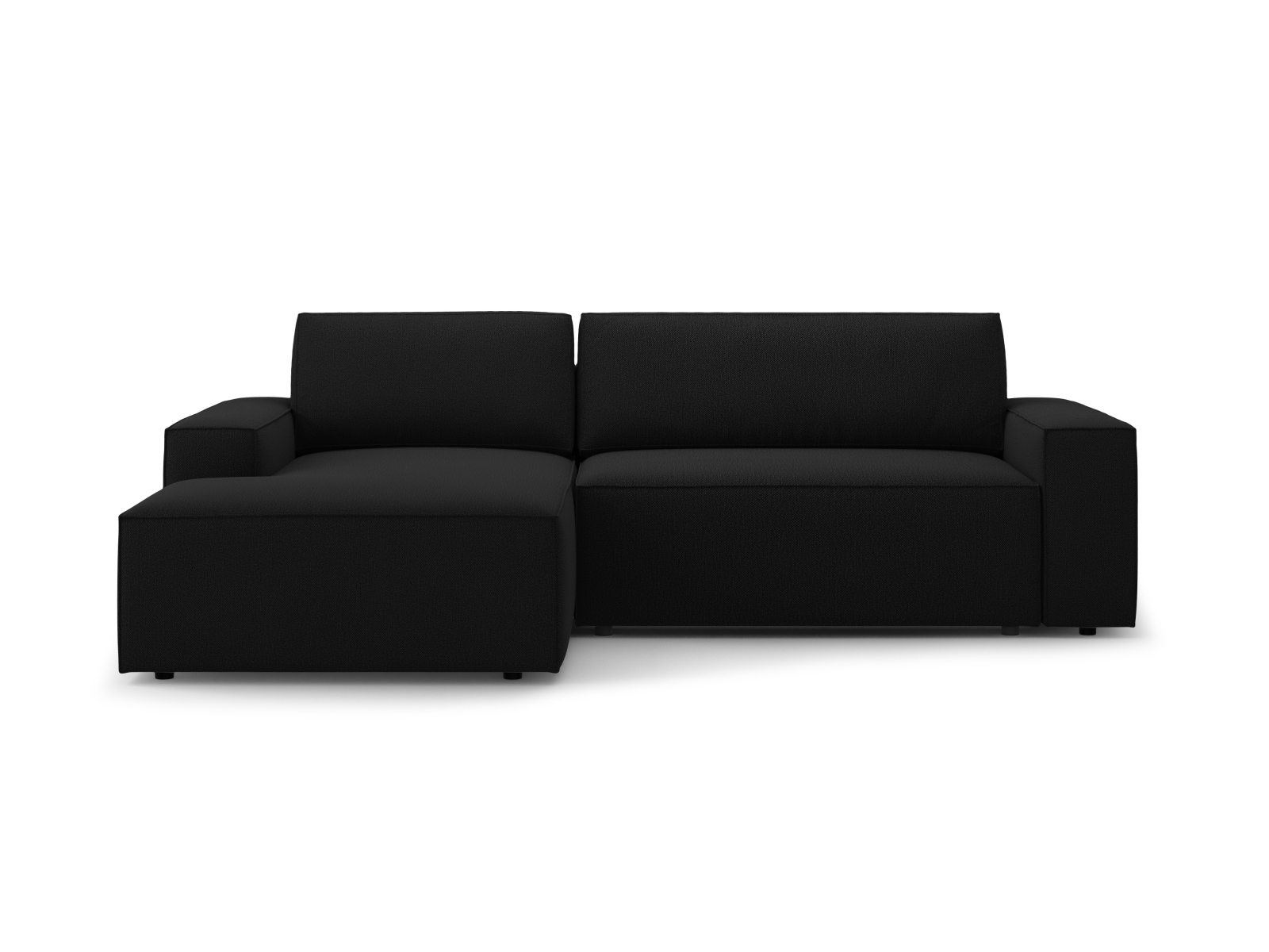Left Corner Sofa With Bed Function And Box, "Jodie", 3 Seats, 246x151x86