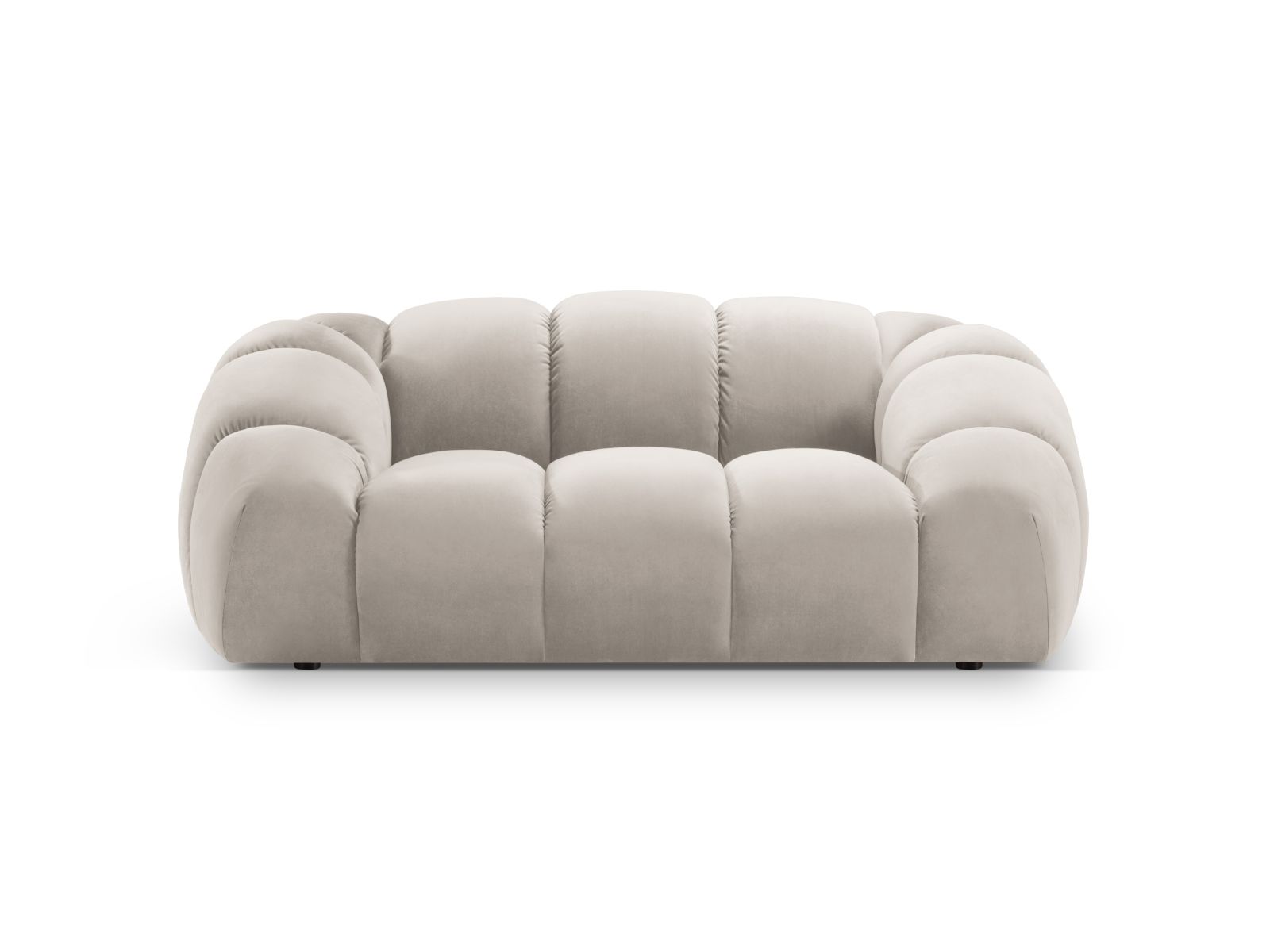 Velvet Sofa, "Diana", 2 Seats, 214x114x72
