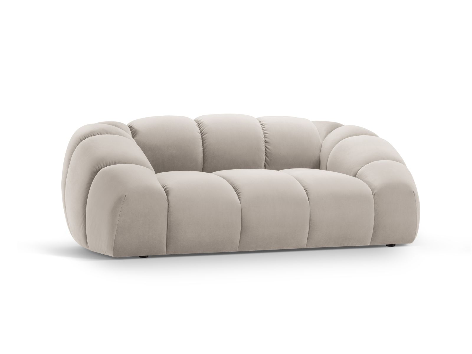 Velvet Sofa, "Diana", 2 Seats, 214x114x72