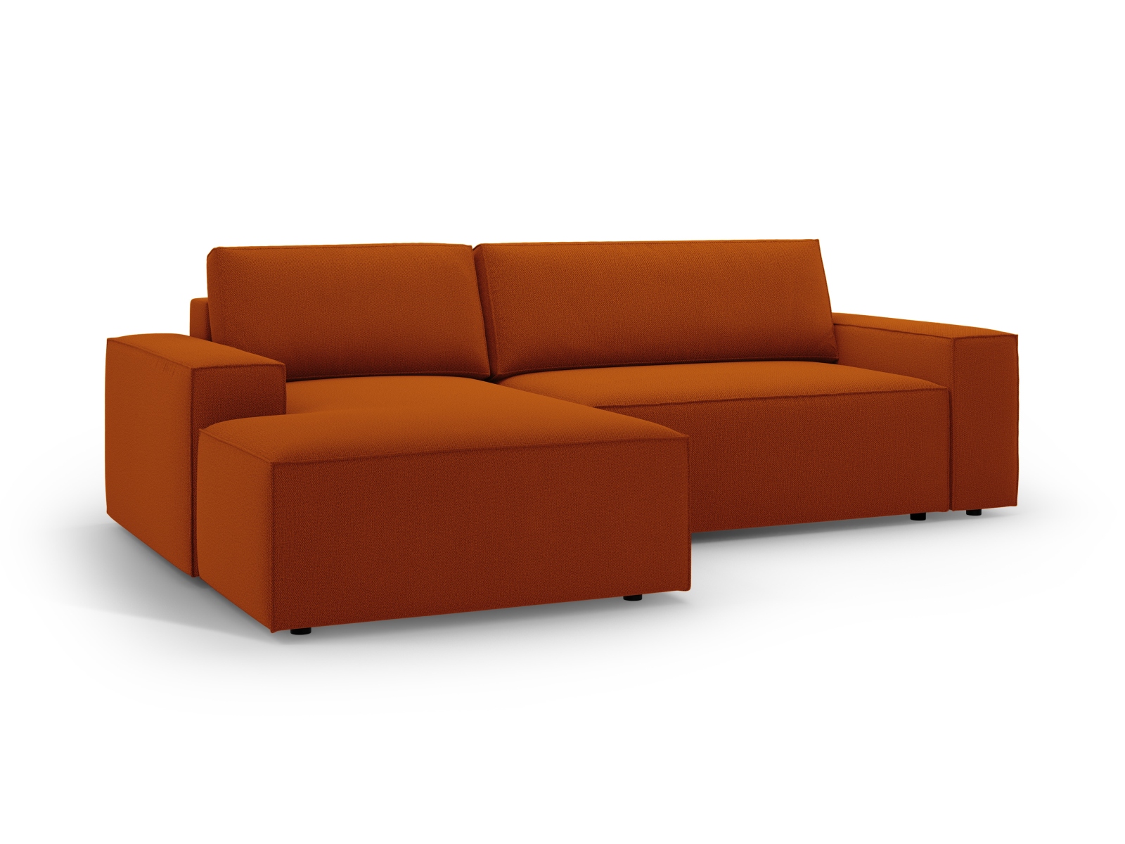 Left Corner Sofa With Bed Function And Box, "Jodie", 3 Seats, 246x151x86