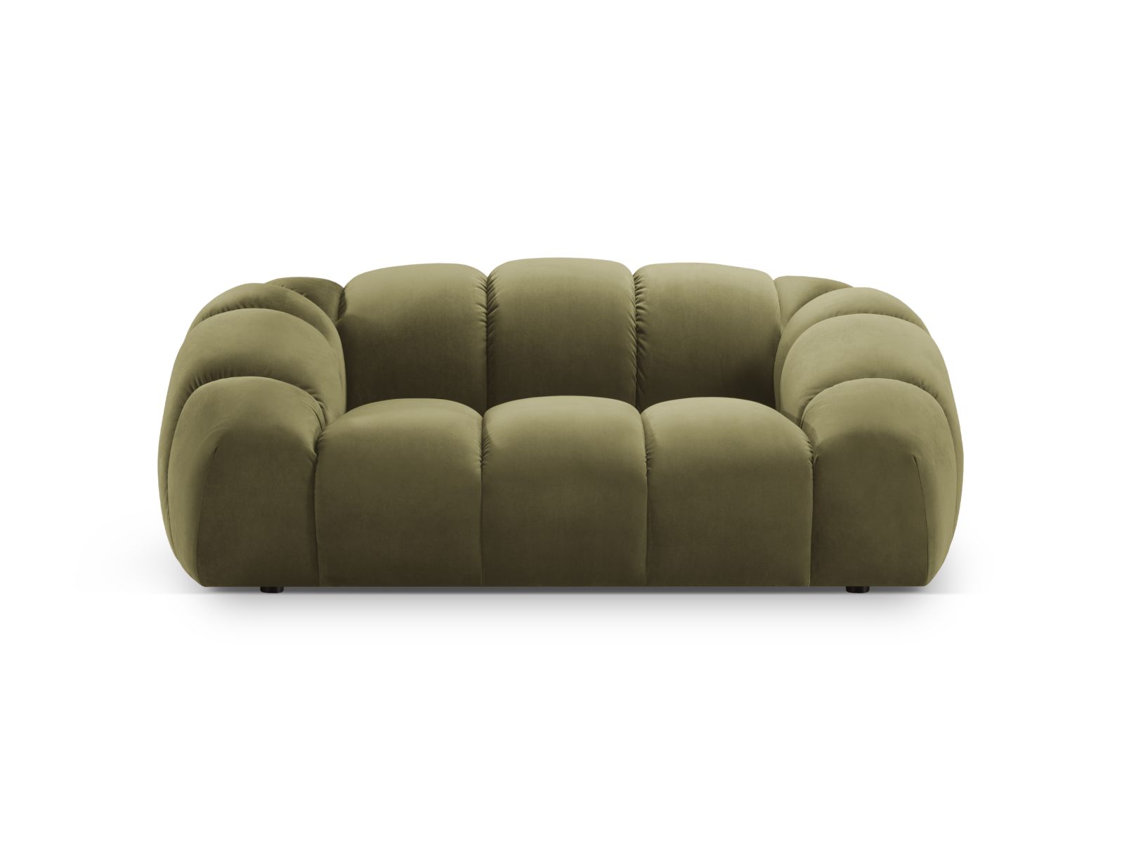 Velvet Sofa, "Diana", 2 Seats, 214x114x72