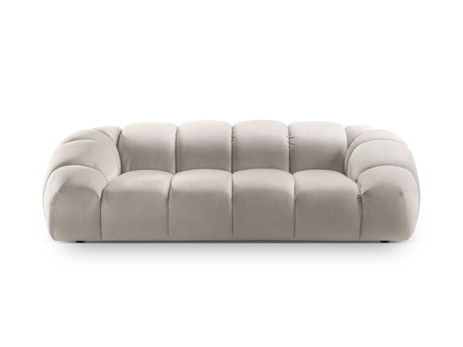 Velvet Sofa, "Diana", 3 Seats, 254x114x72