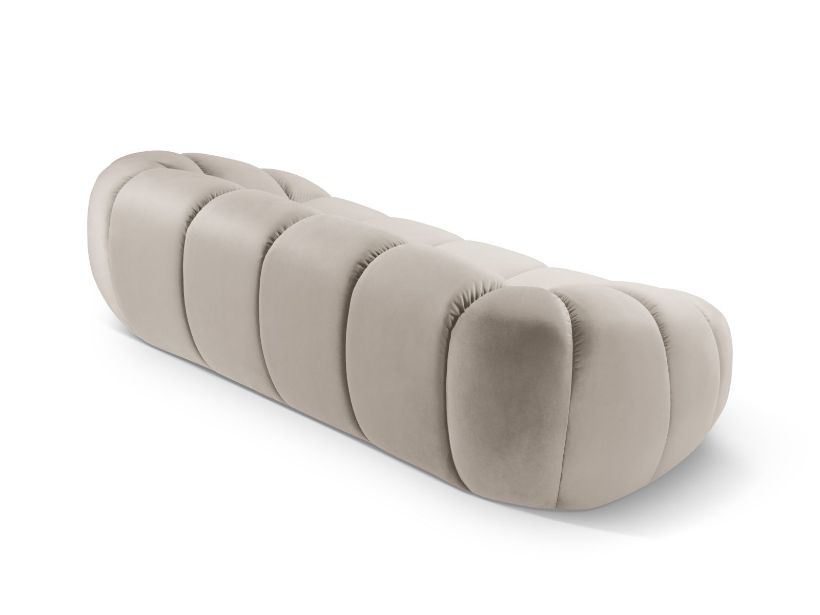 Velvet Sofa, "Diana", 3 Seats, 254x114x72