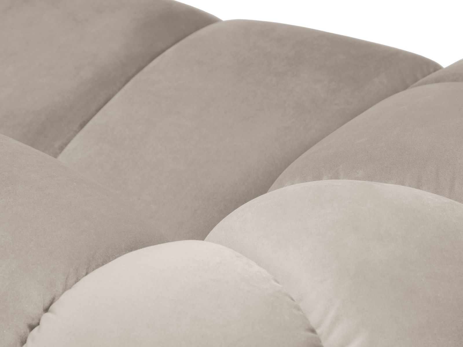 Velvet Sofa, "Diana", 3 Seats, 254x114x72