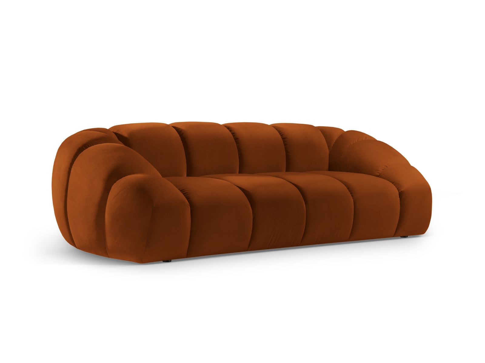 Velvet Sofa, "Diana", 3 Seats, 254x114x72