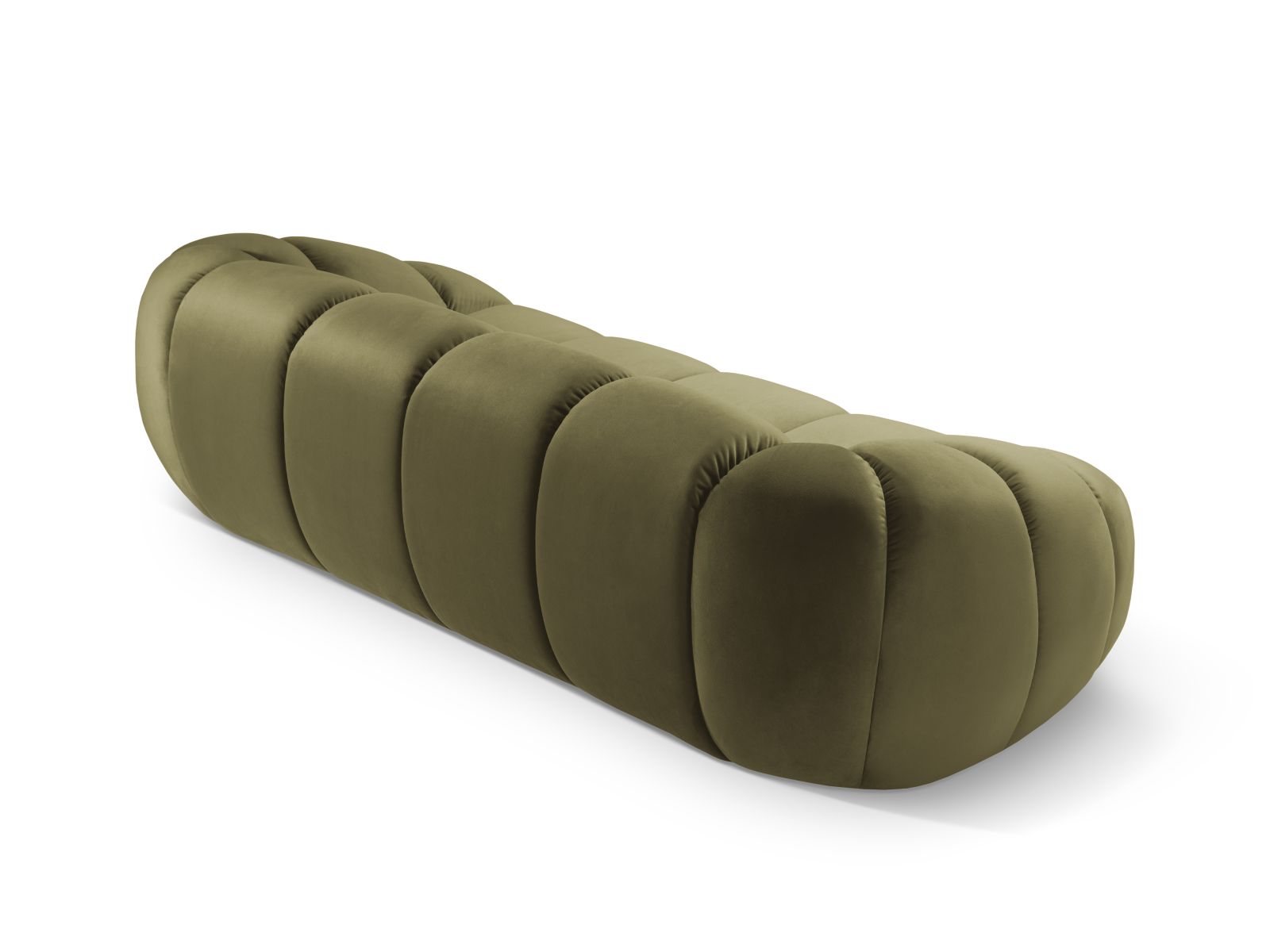 Velvet Sofa, "Diana", 3 Seats, 254x114x72