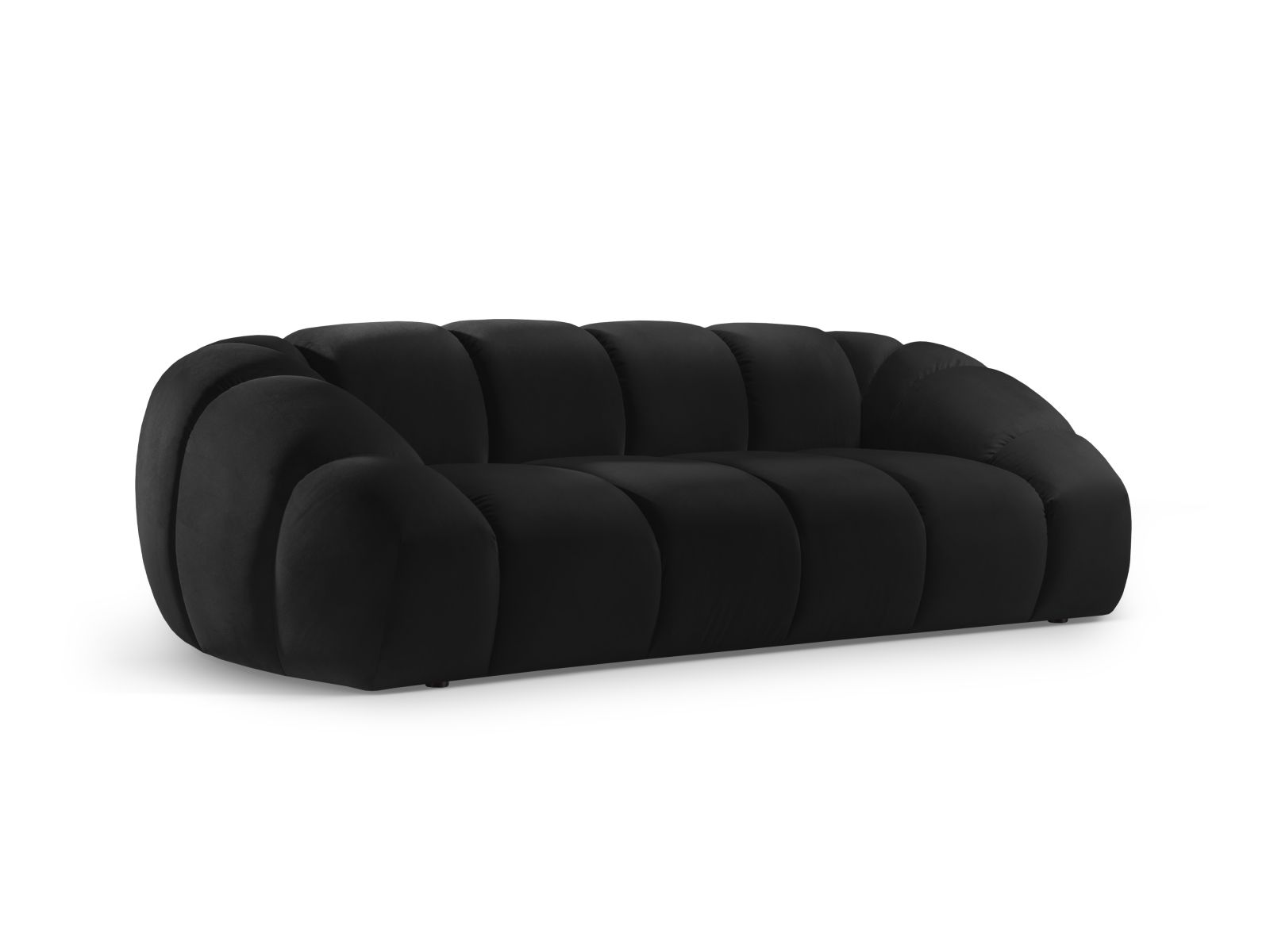 Velvet Sofa, "Diana", 3 Seats, 254x114x72