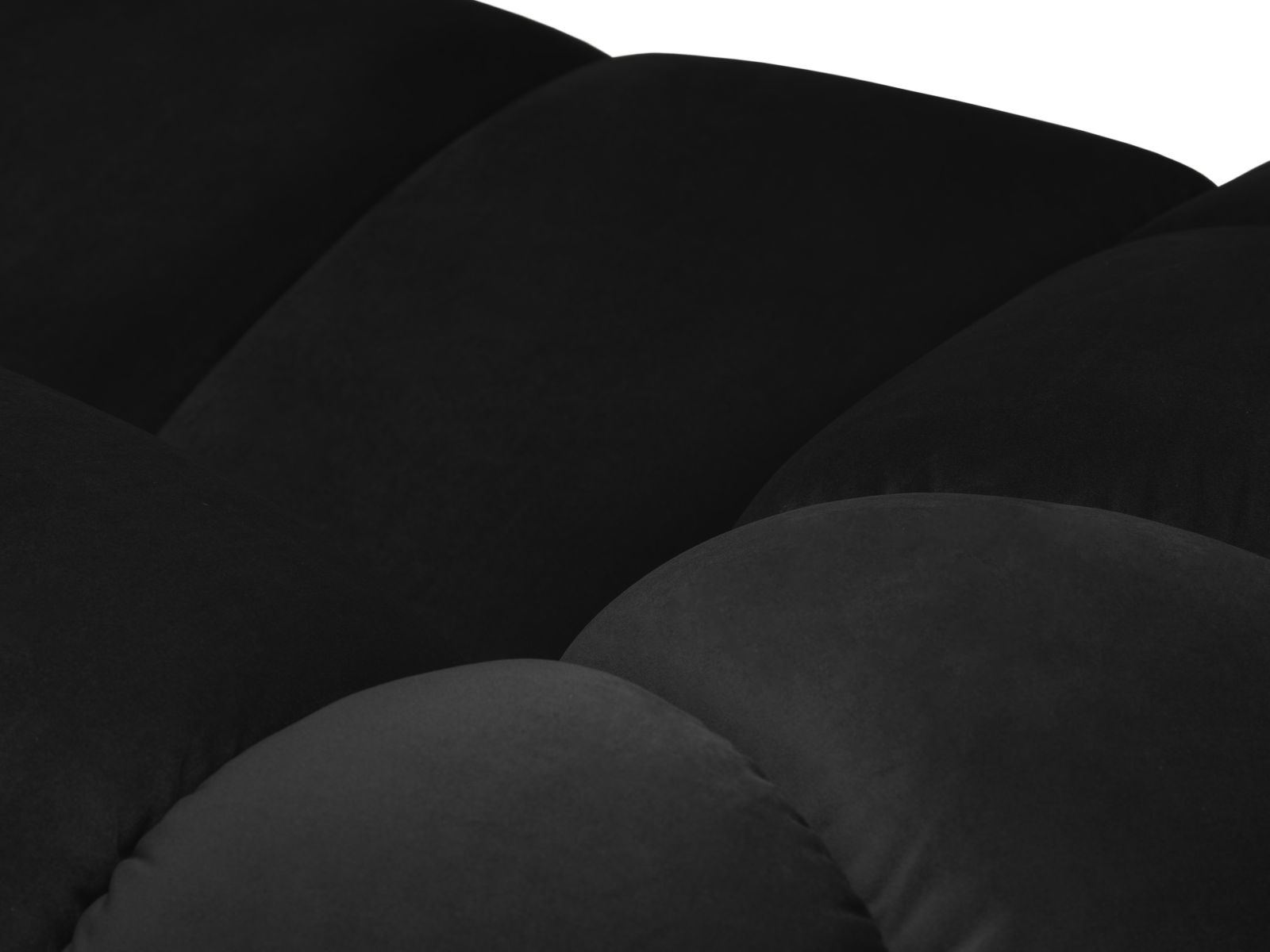 Velvet Sofa, "Diana", 3 Seats, 254x114x72