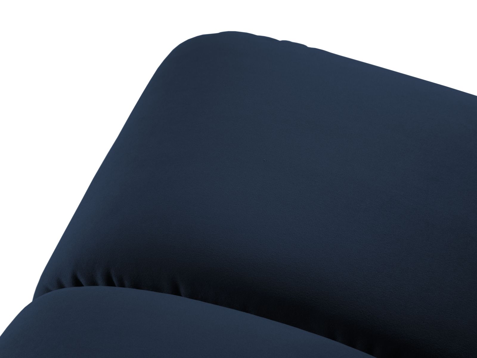 Velvet Pouf, "Diana", 1 Seat, 82x60x42