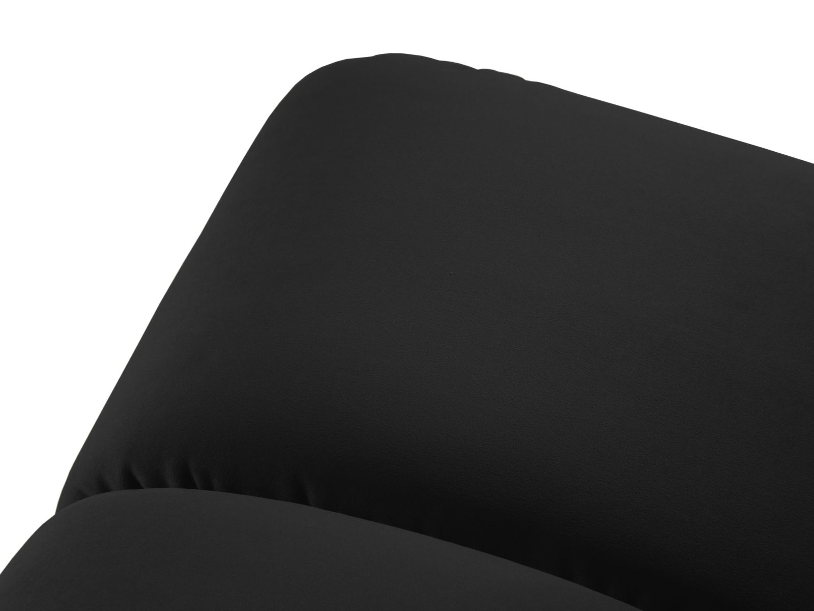 Velvet Pouf, "Diana", 1 Seat, 82x60x42