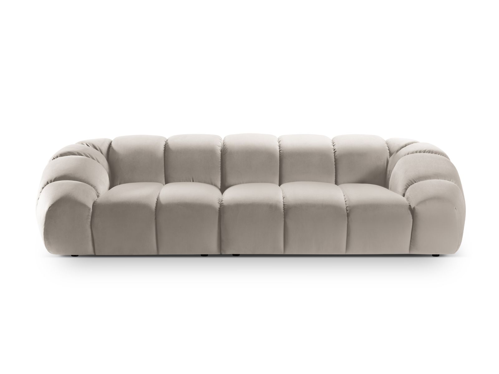 Velvet Sofa, "Diana", 4 Seats, 294x114x72